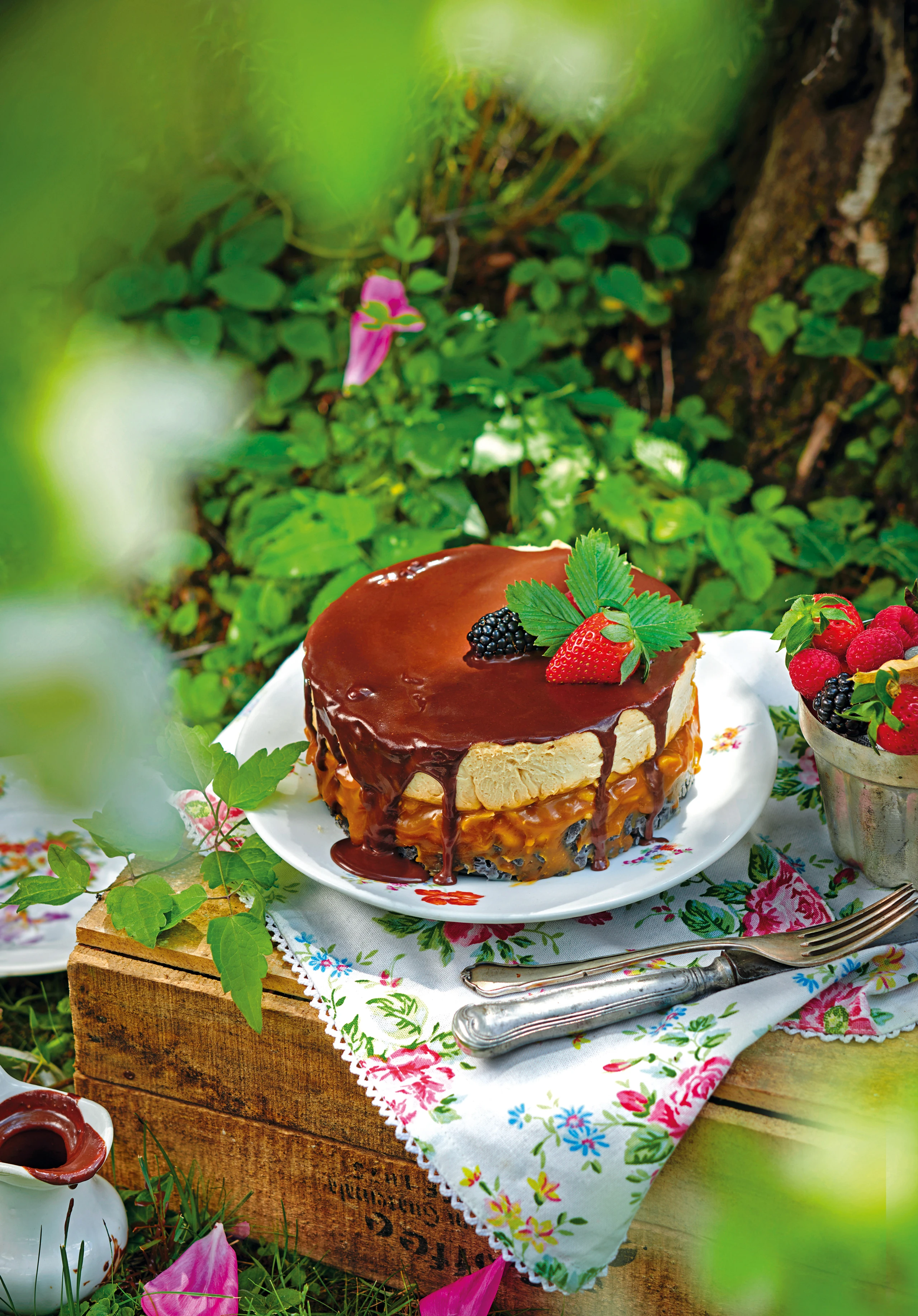 Erdnuss-Toffee-Cheesecake