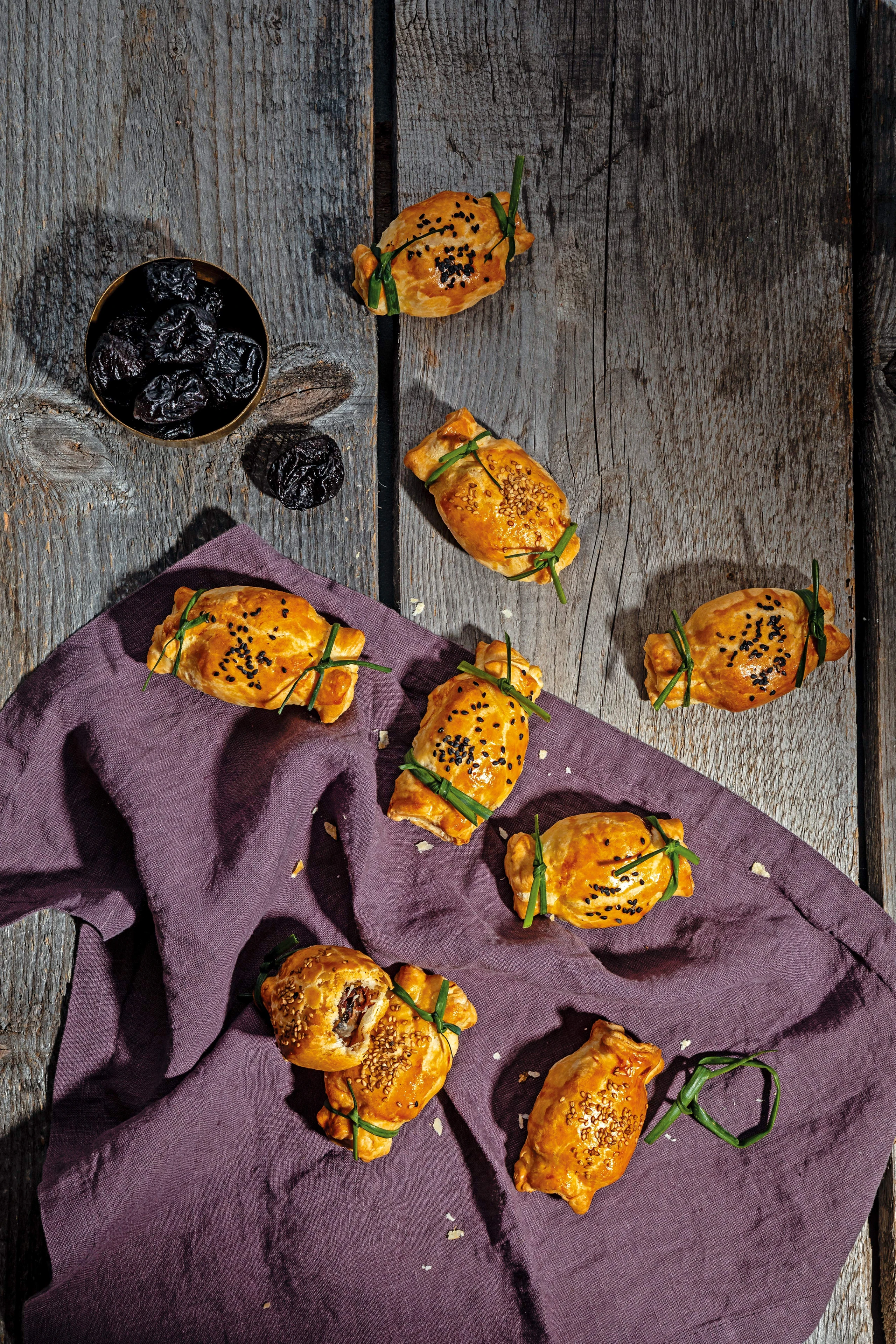 Schnelle Bonbons mit Dörrzwetschken & Speck