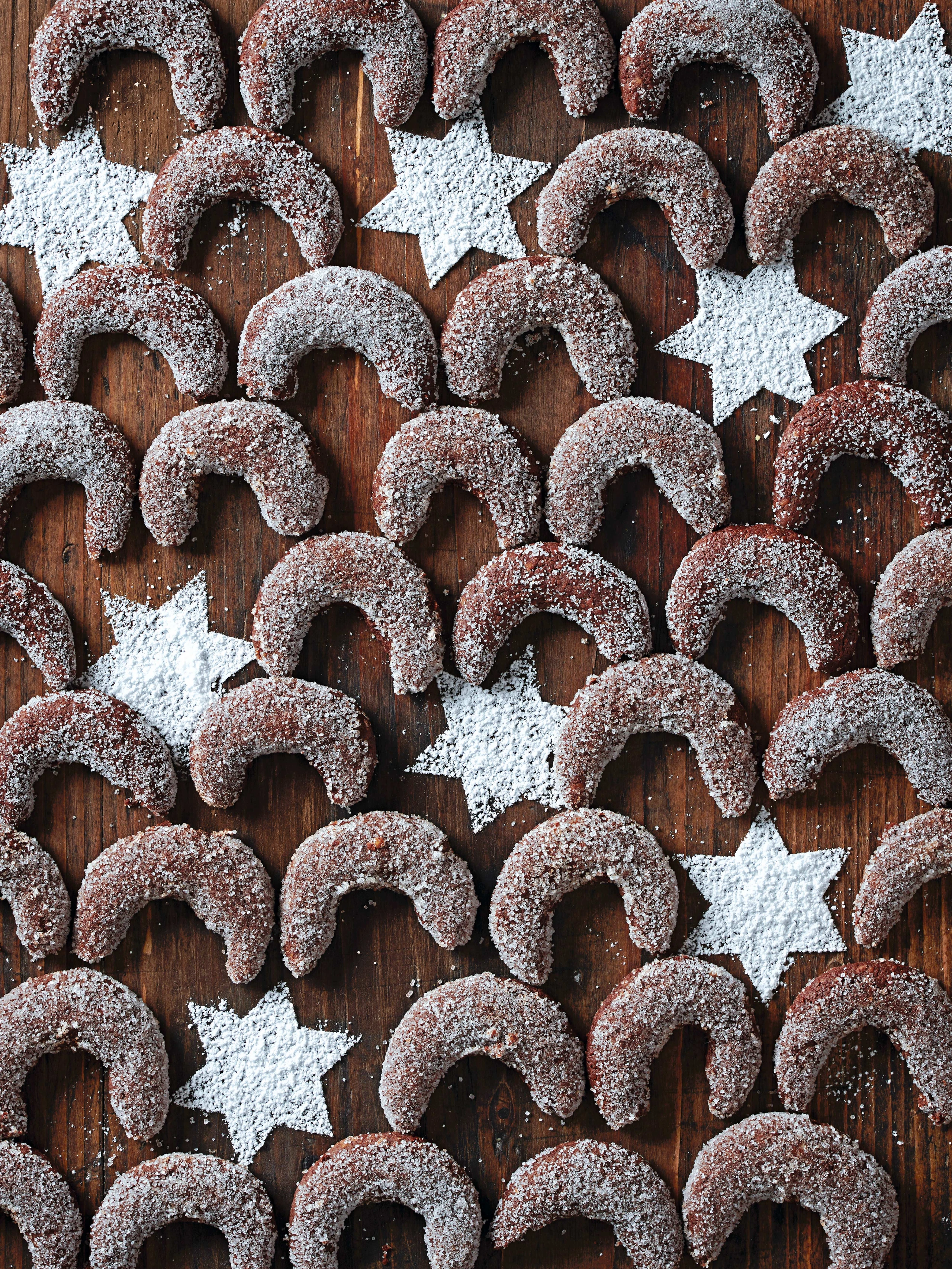 Schoko-Vanillekipferl