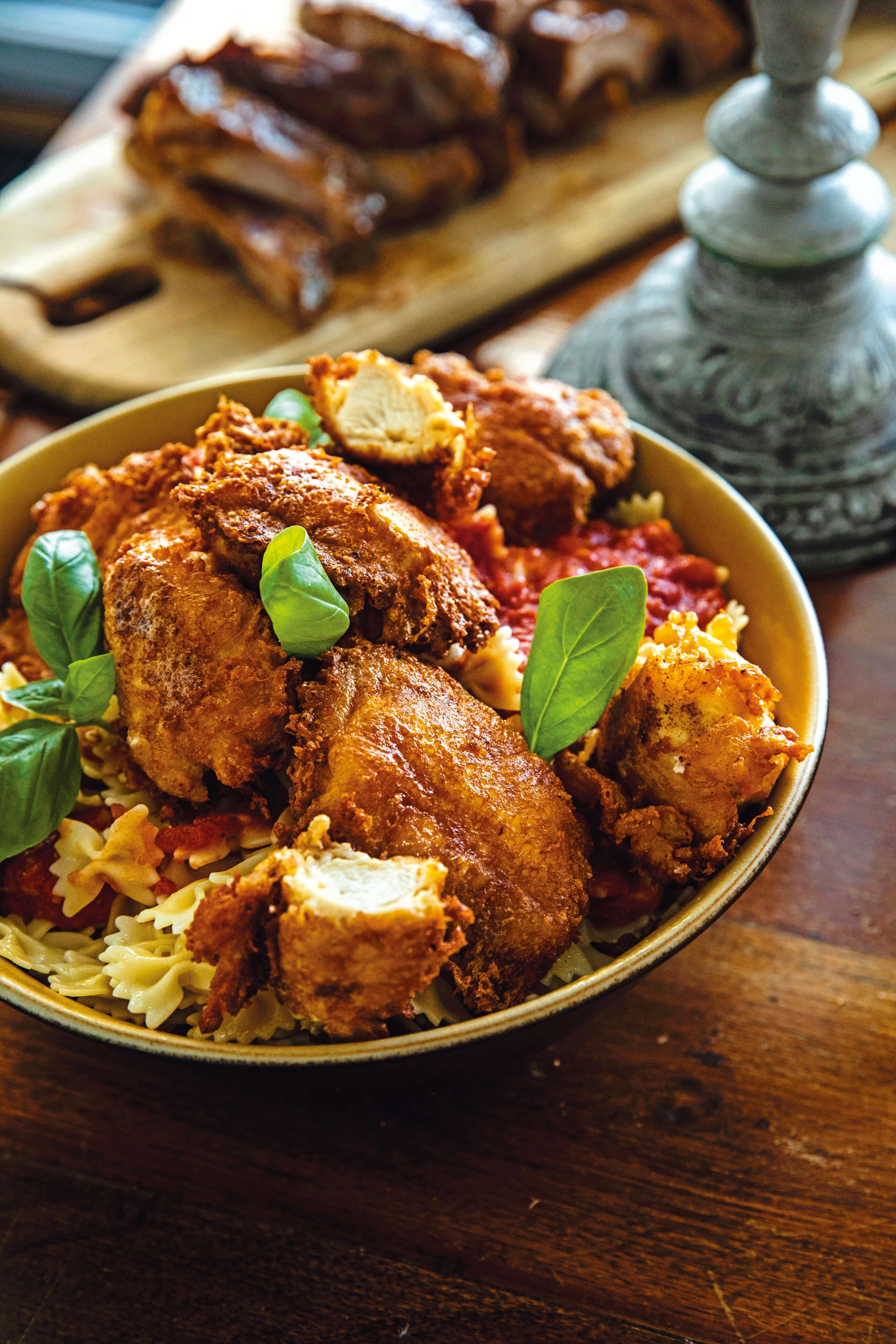 Piccata Milanese vom Huhn