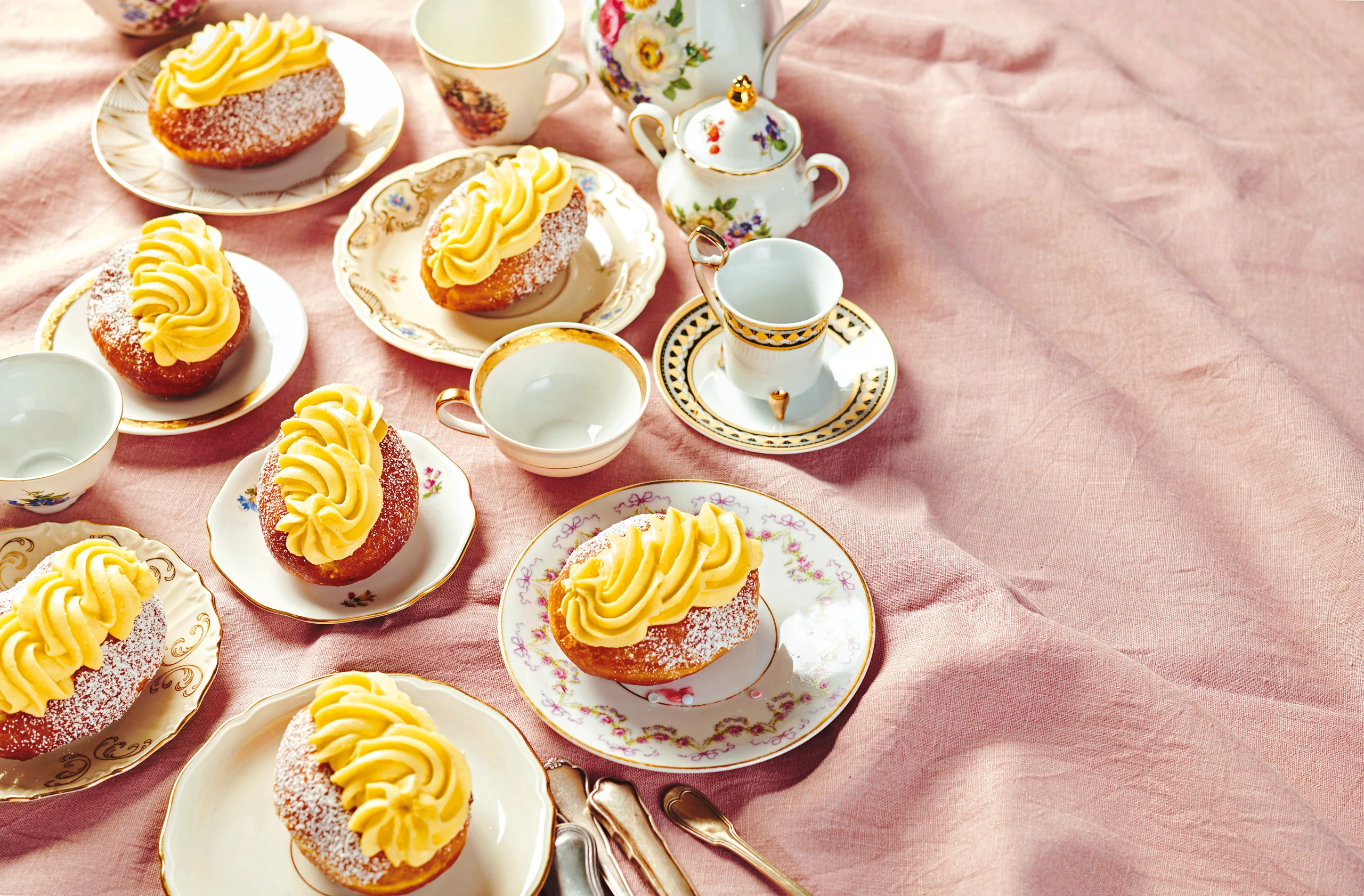 Krapfen mit Crème Mousseline