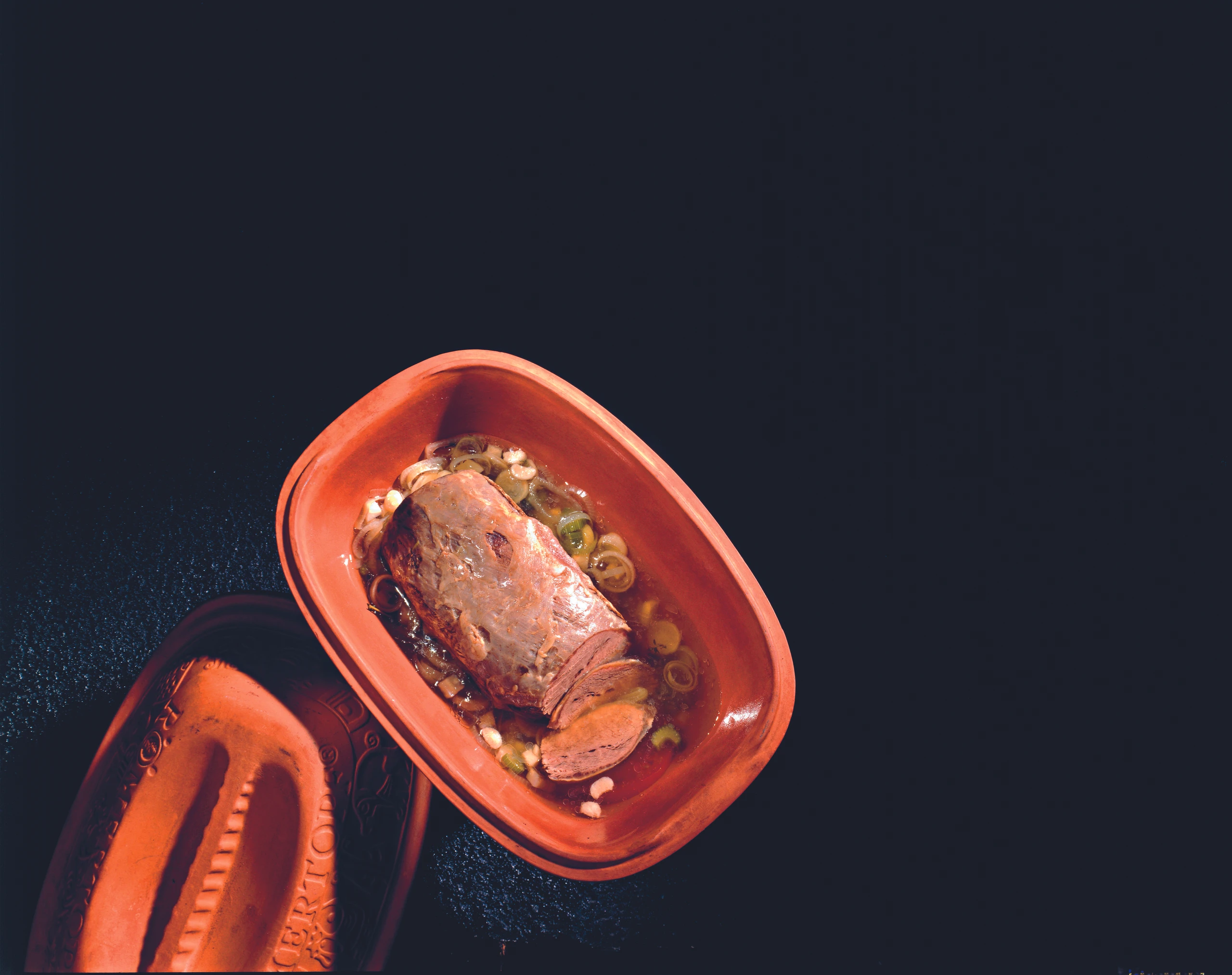 Schulterscherzel vom Jungrind in Rote-Rübensaft