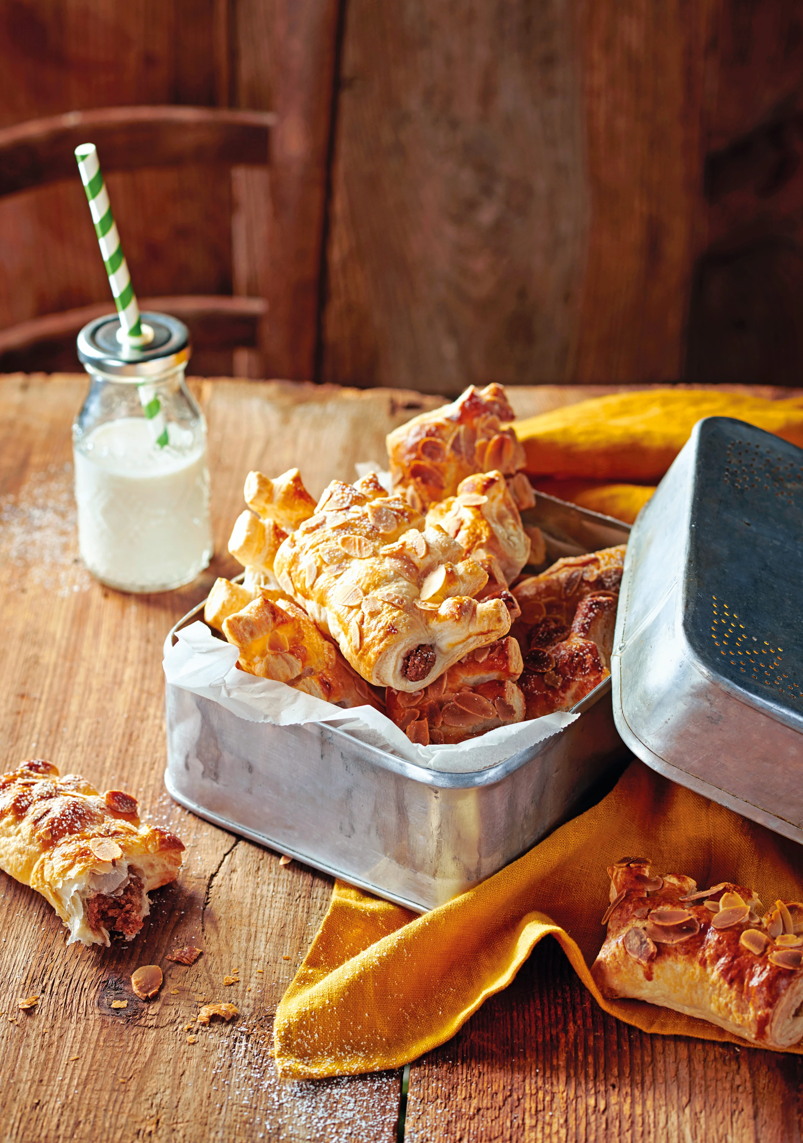 Nougat-Mandel-Kronen