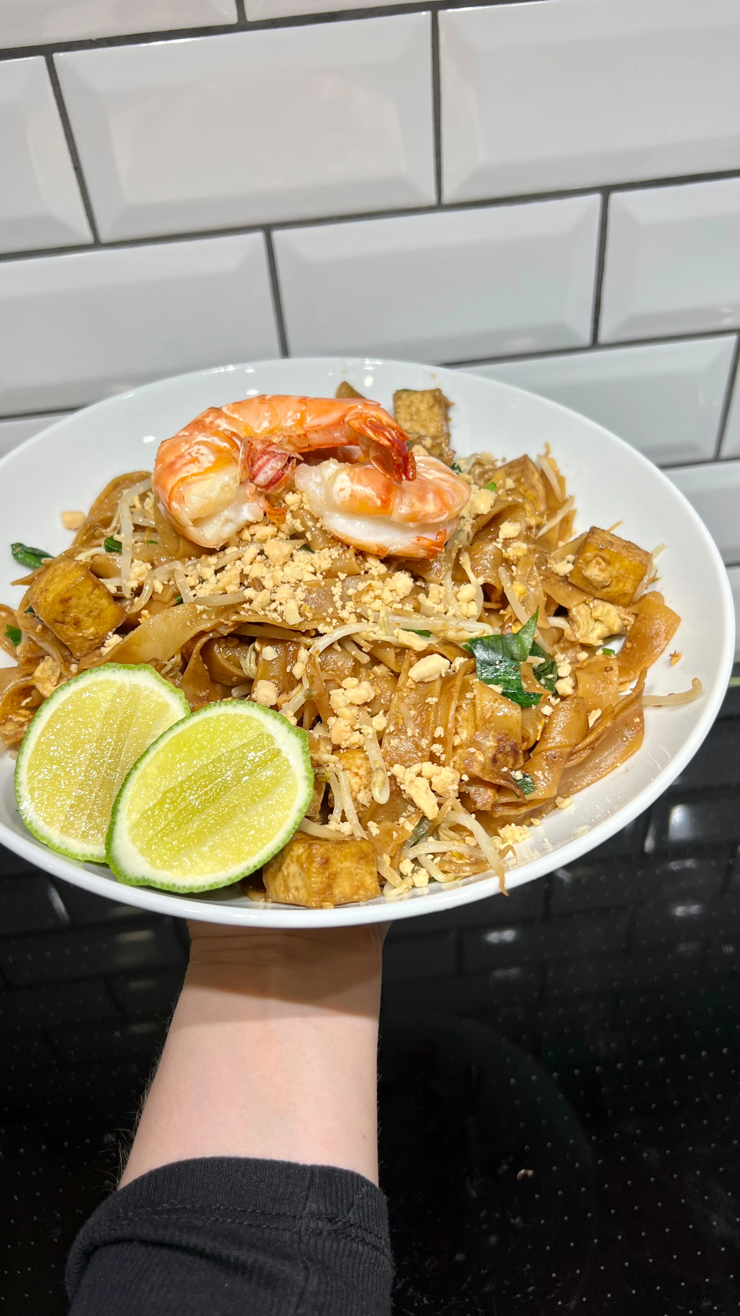 Pad Thai mit Bärlauch