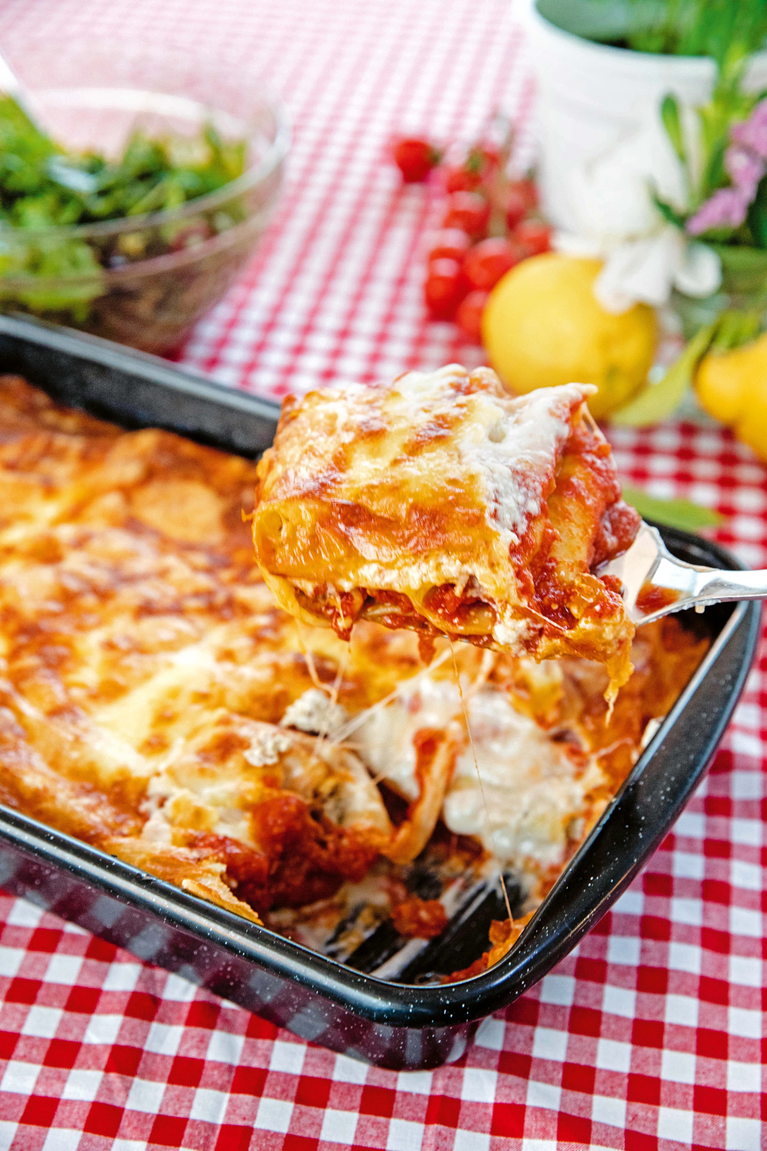 Cannelloni mit Ricotta-Fleischfülle