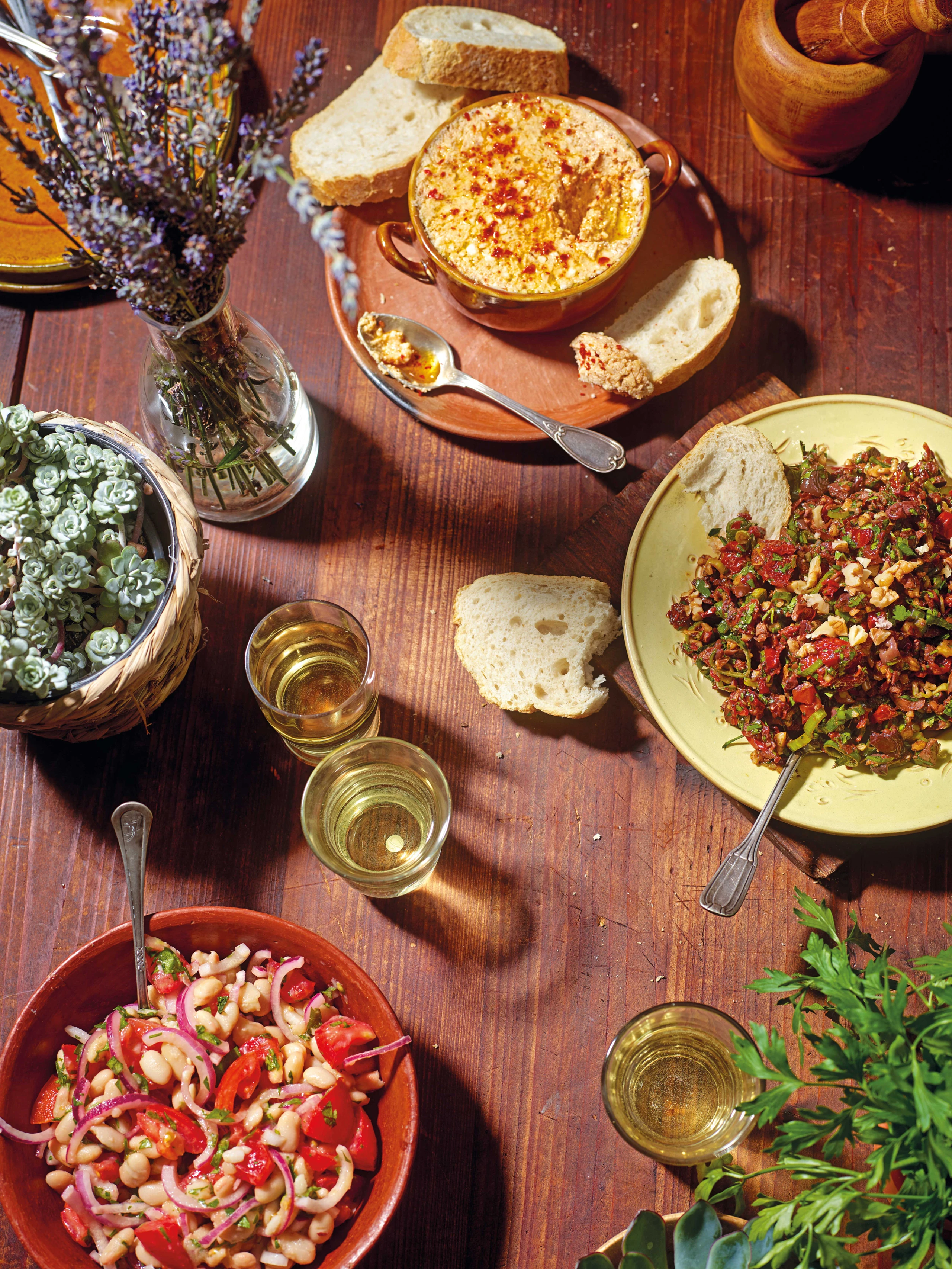 Piyaz: Türkischer Bohnensalat