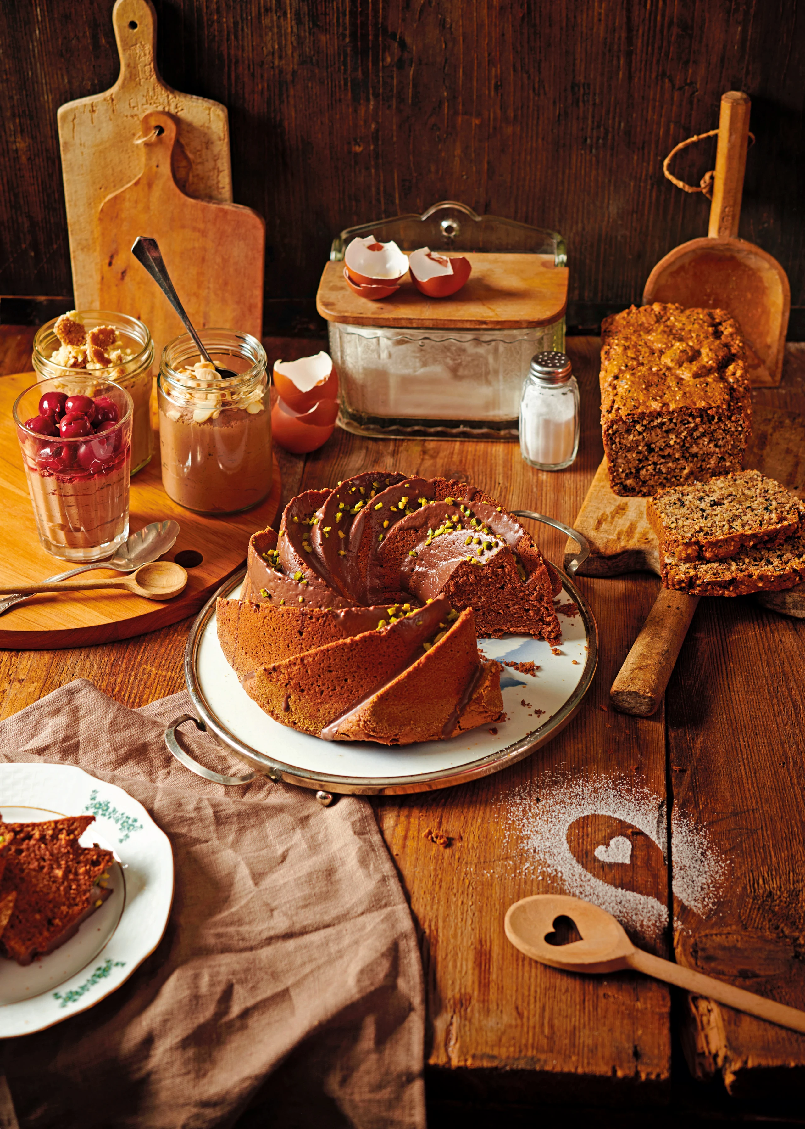 Schoko-Schnee-Gugelhupf