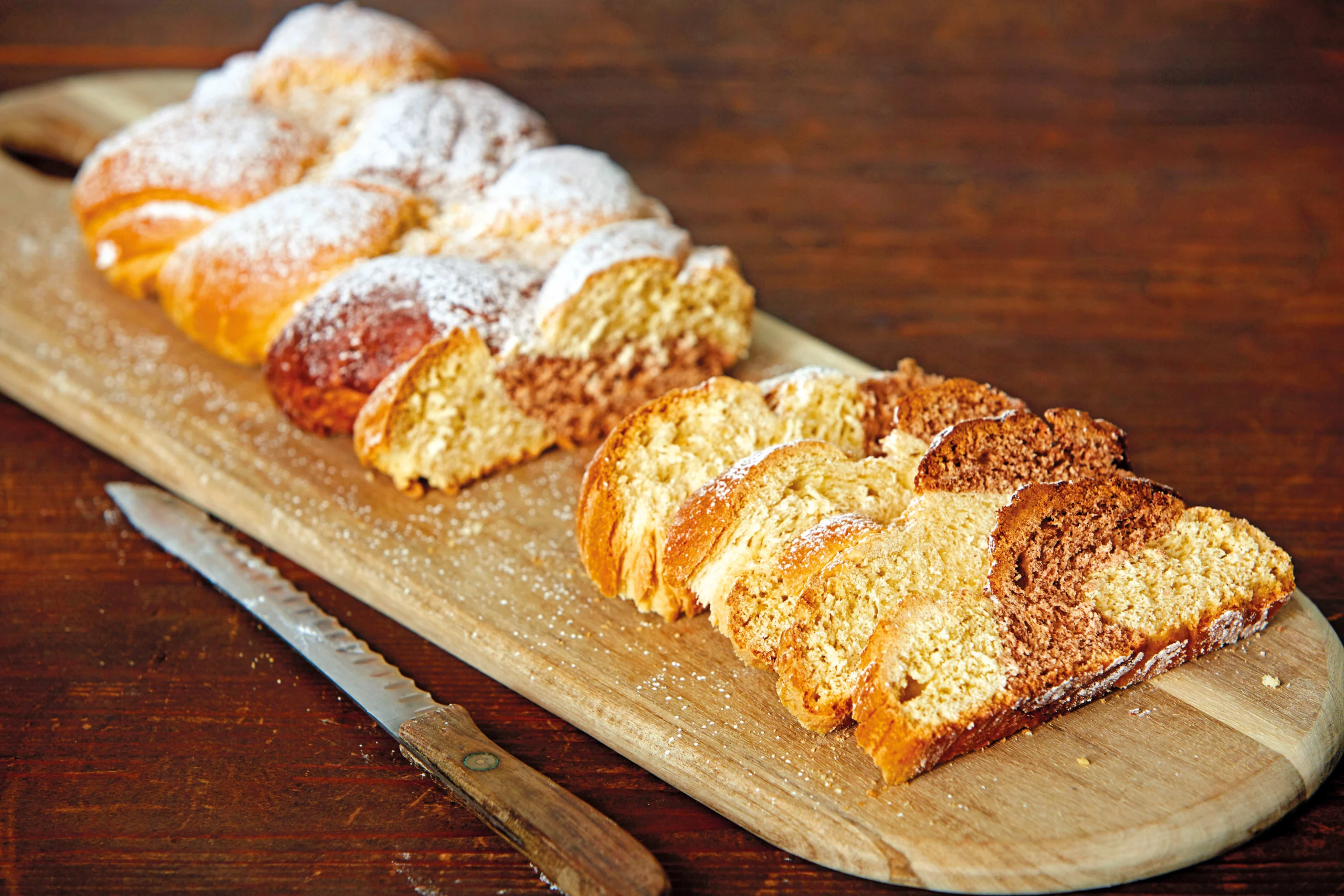 Burgenländischer Schokoladestriezel