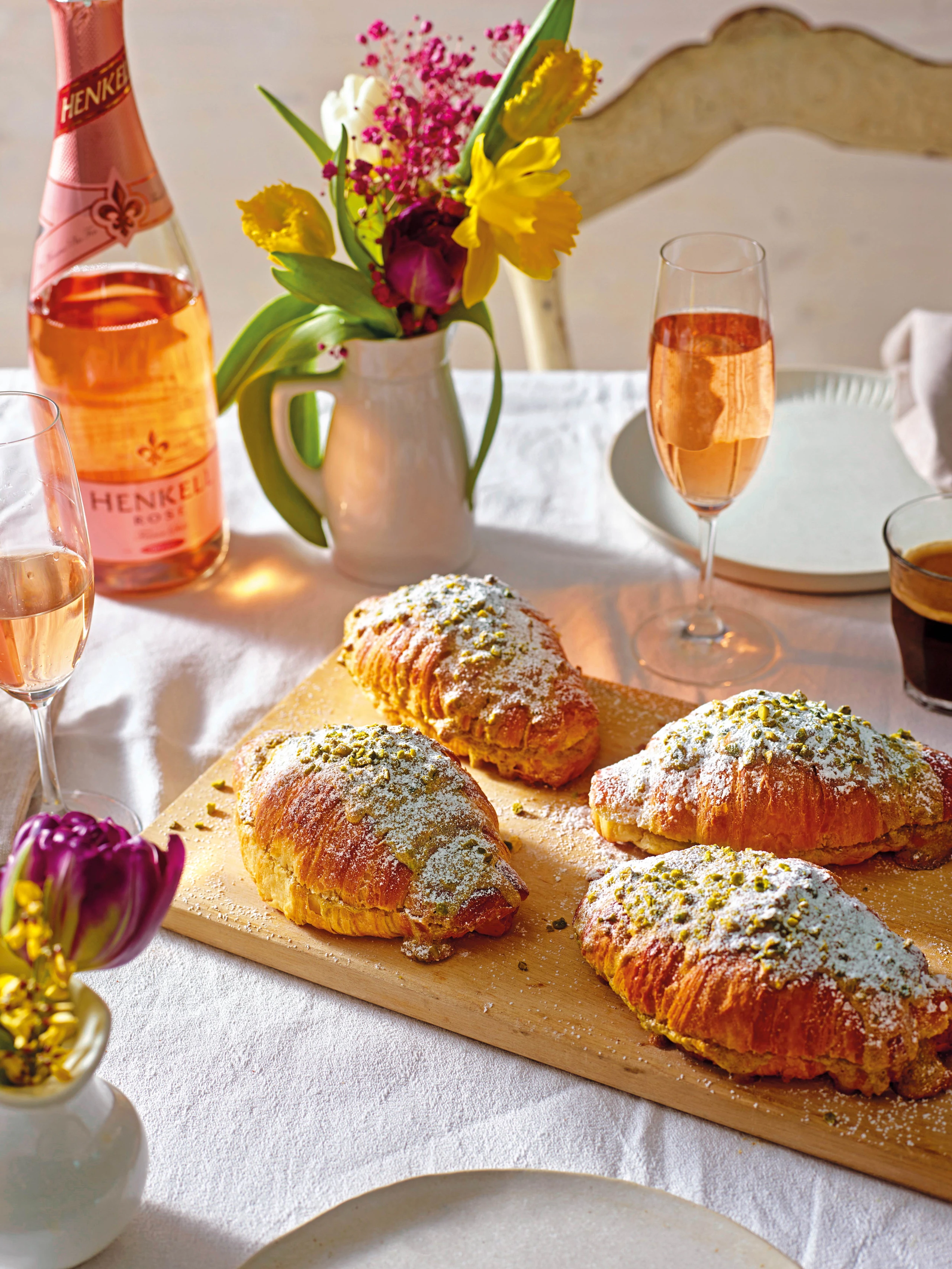 Pistazien-Croissants