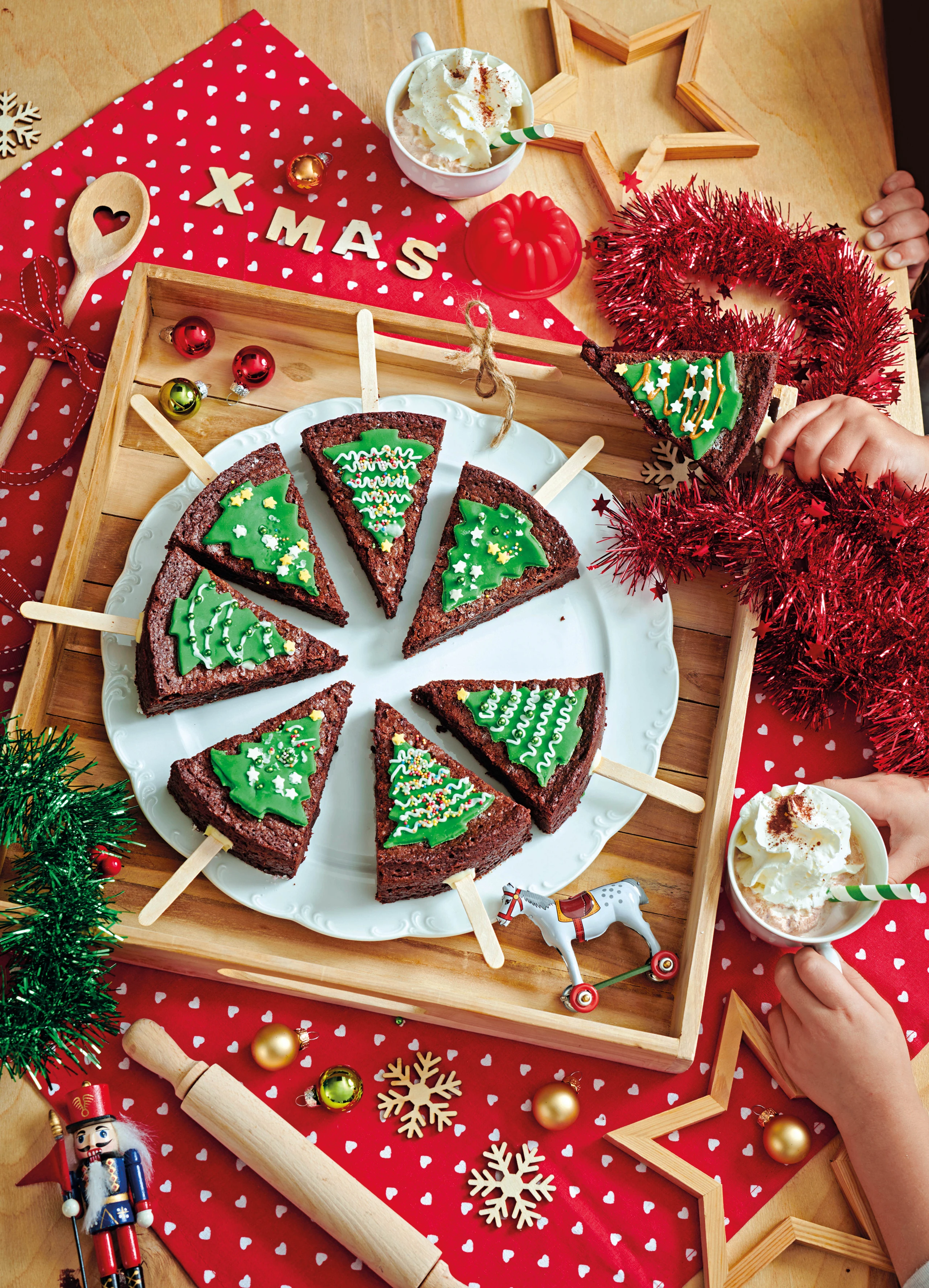 Weihnachtsbaum-Cake-Pops