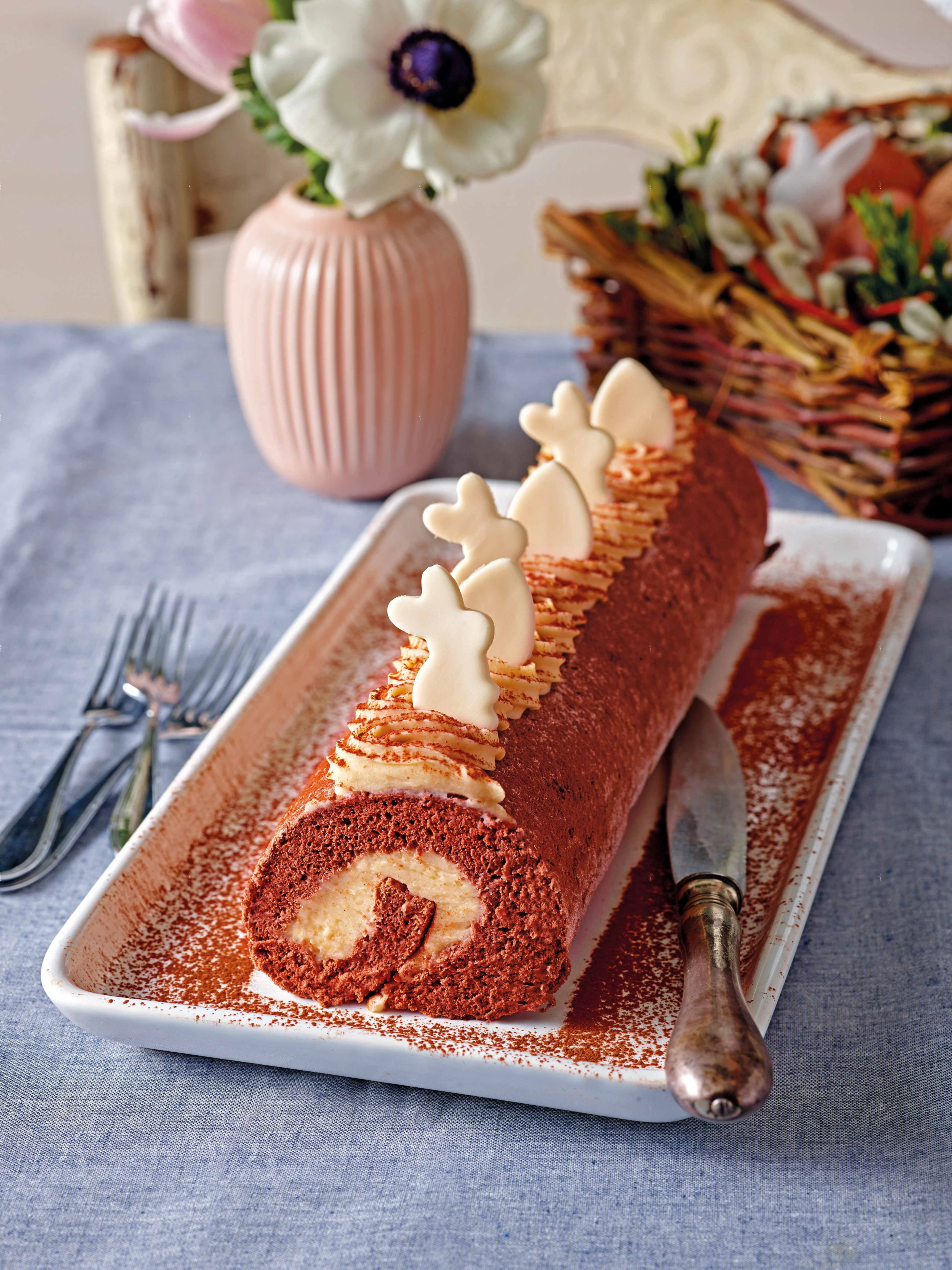 Bananen-Roulade