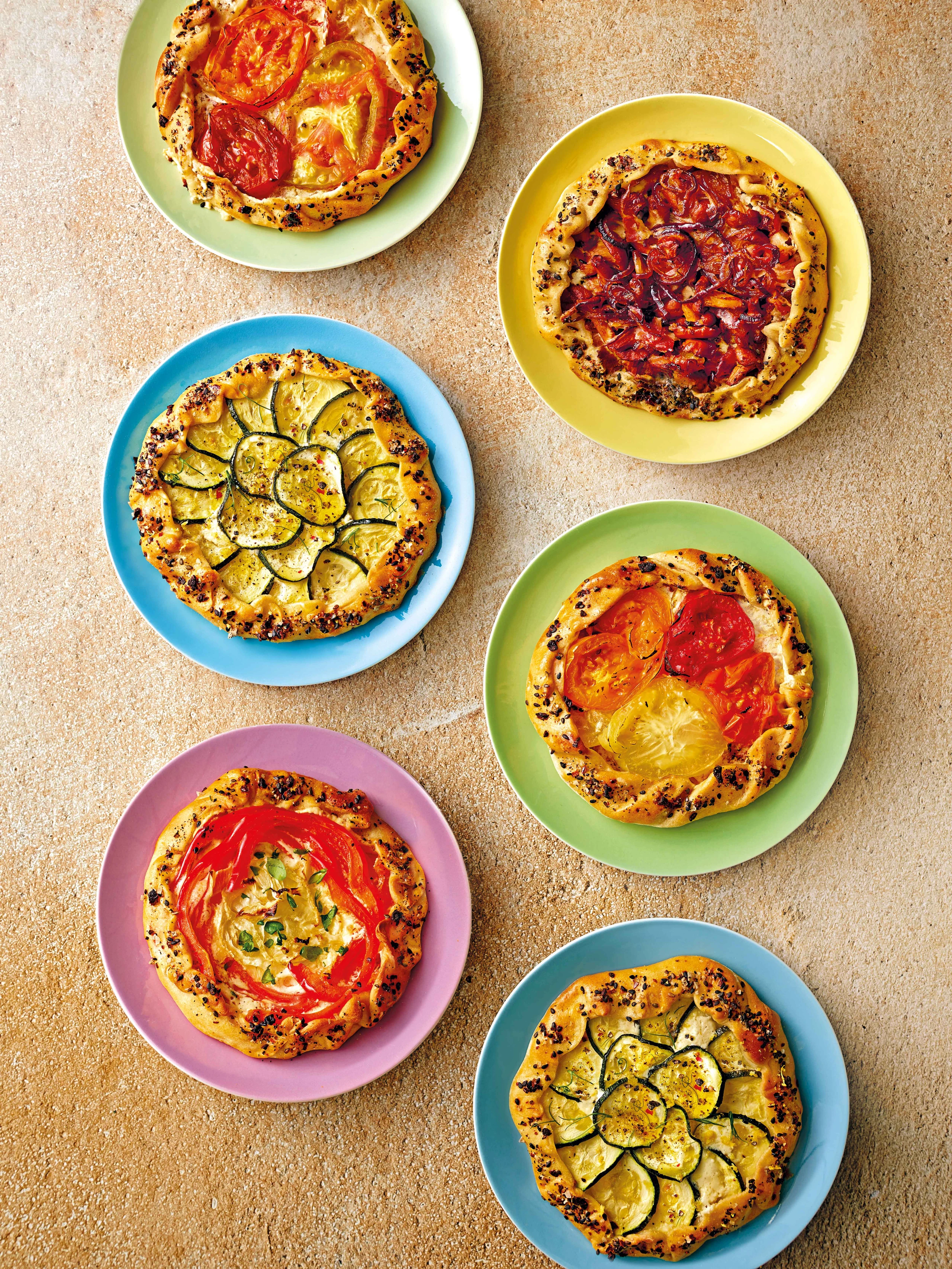 Sommergemüse-Galettes