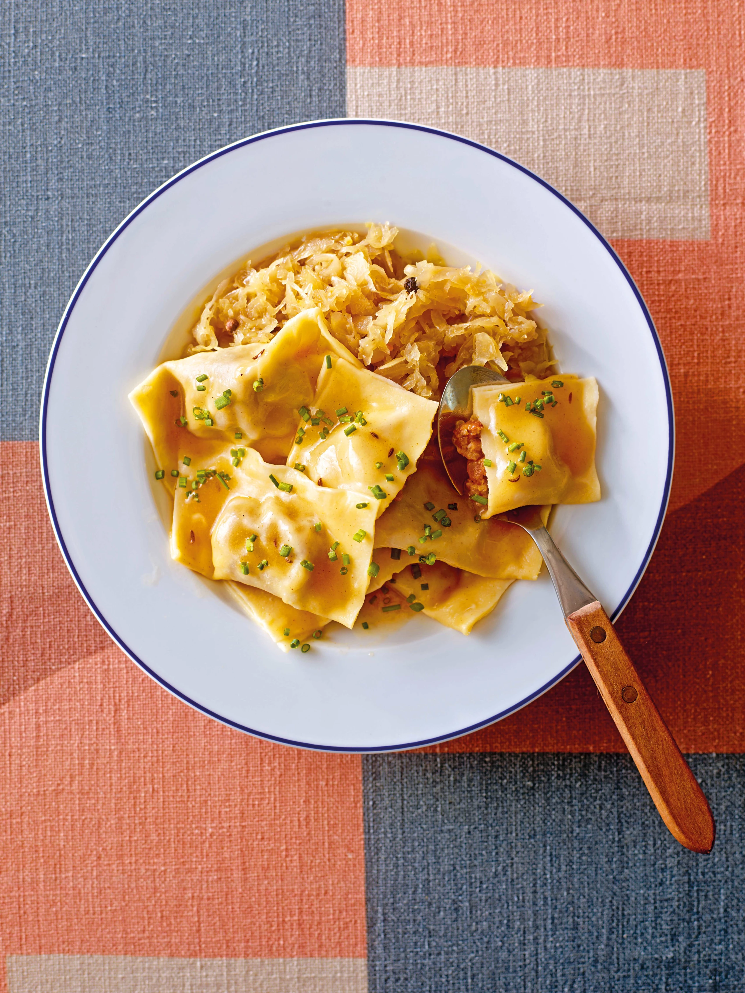 Grammeltascherl auf Gabelkraut