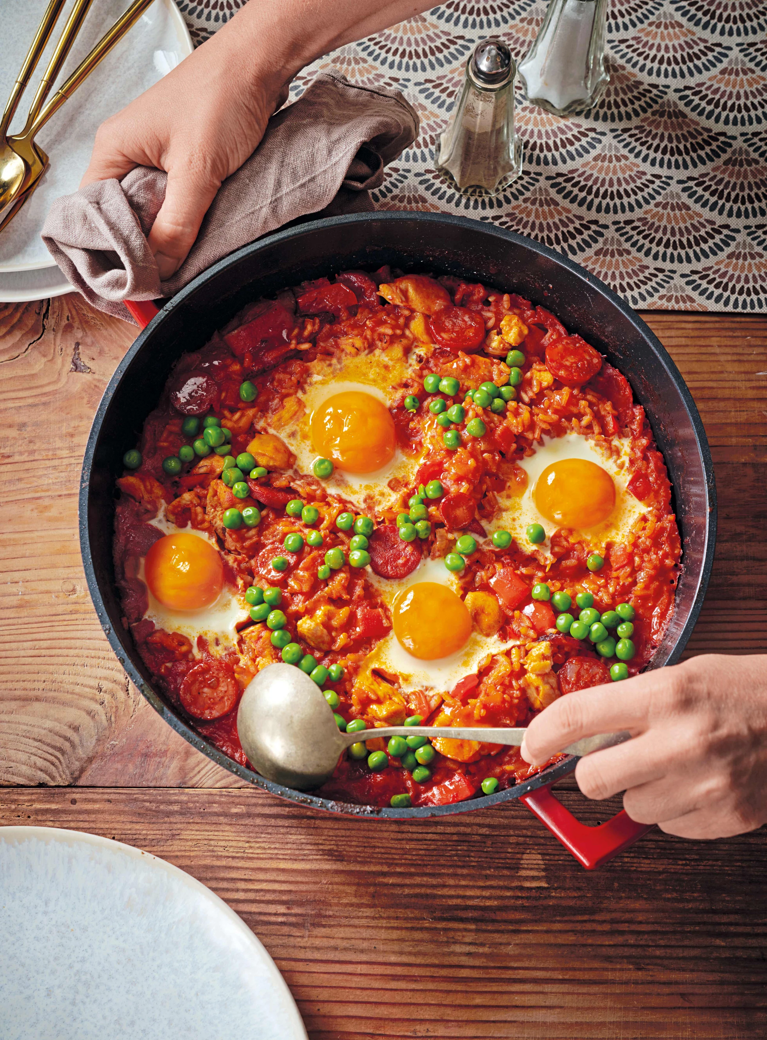 Ofenreis Paella-Style