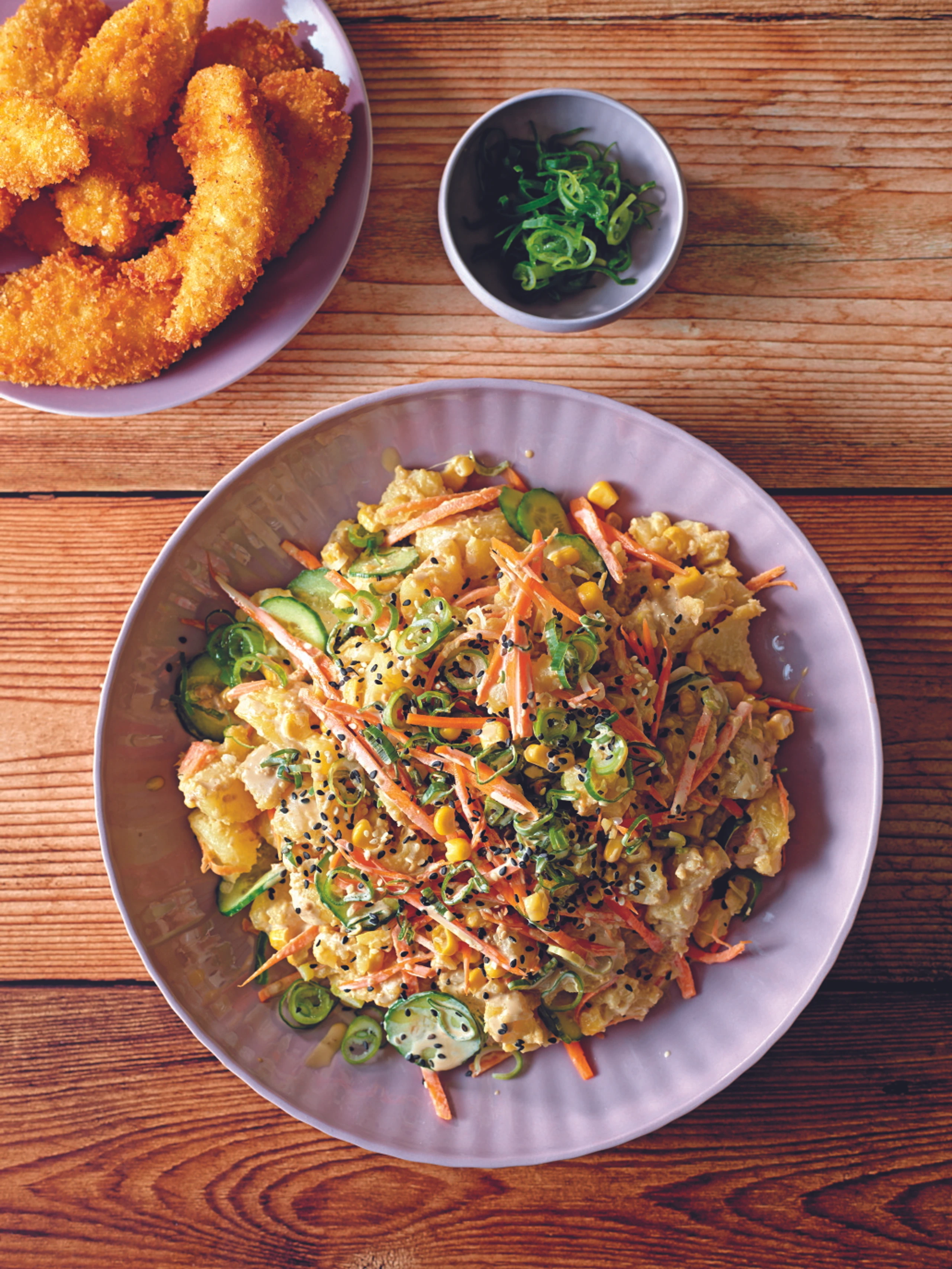 Japanischer Erdäpfelsalat