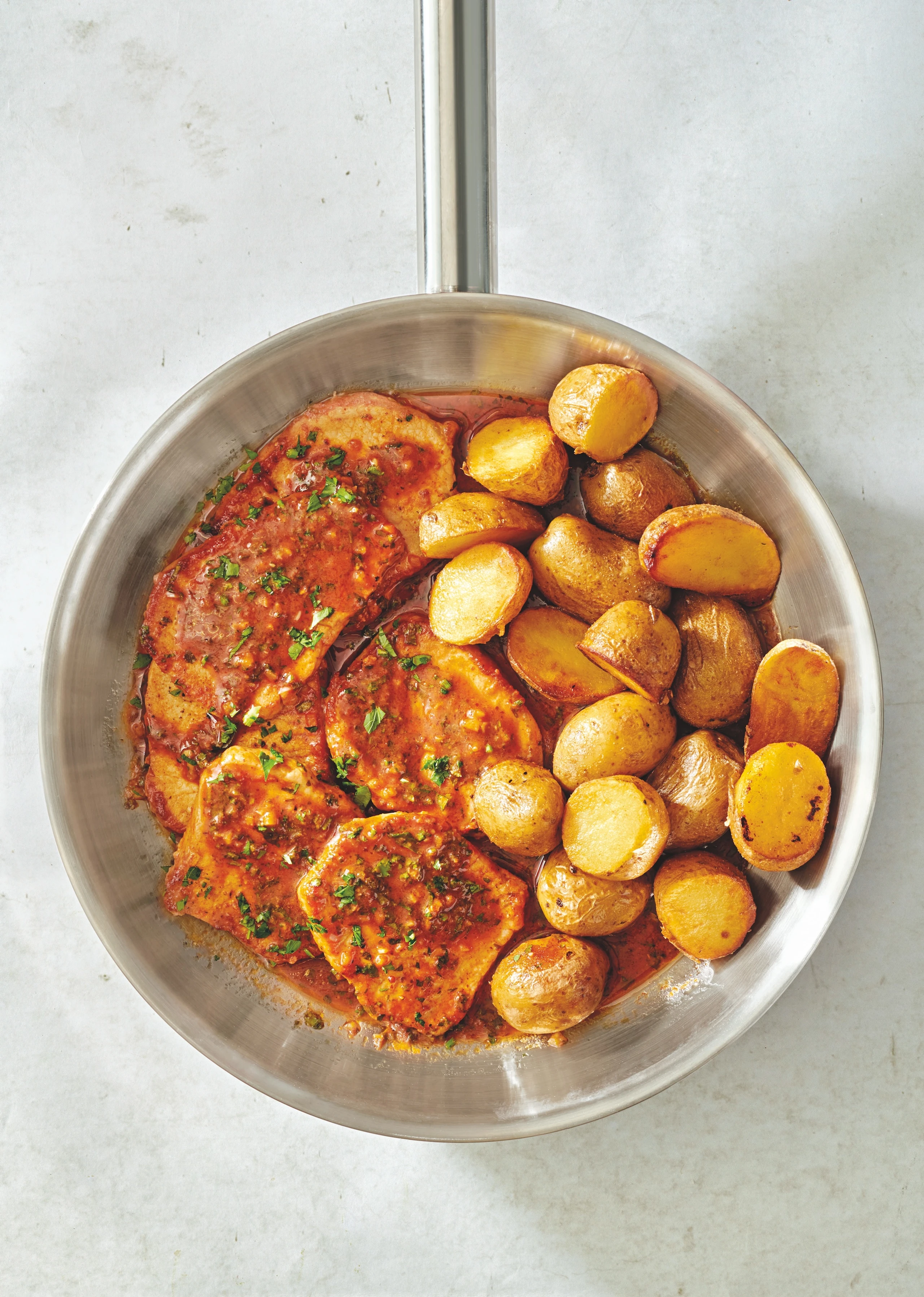 Schnelle Schweinskoteletts