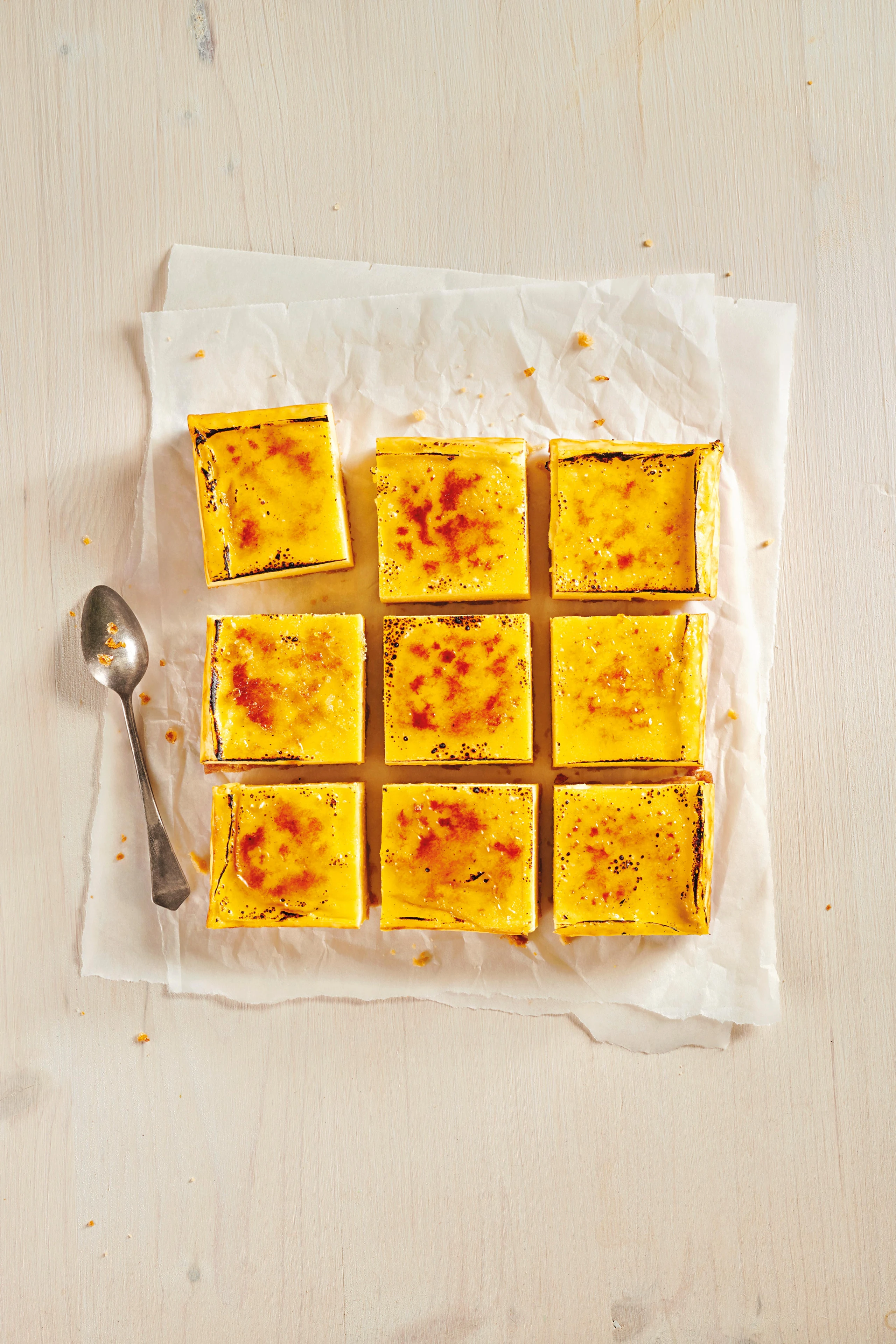 Crème-Brûlée-Schnitte