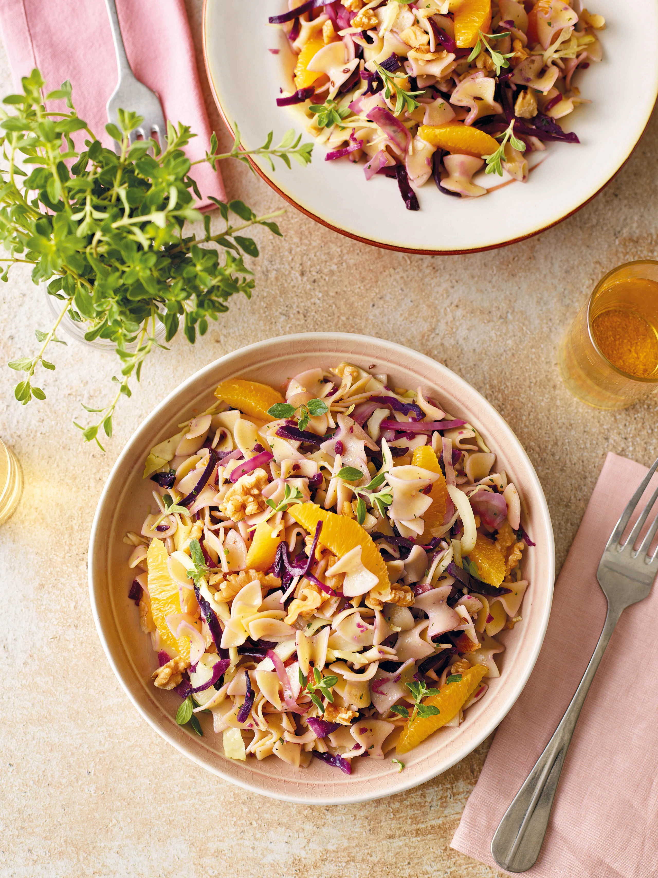 Krautfleckerl Rotweiß