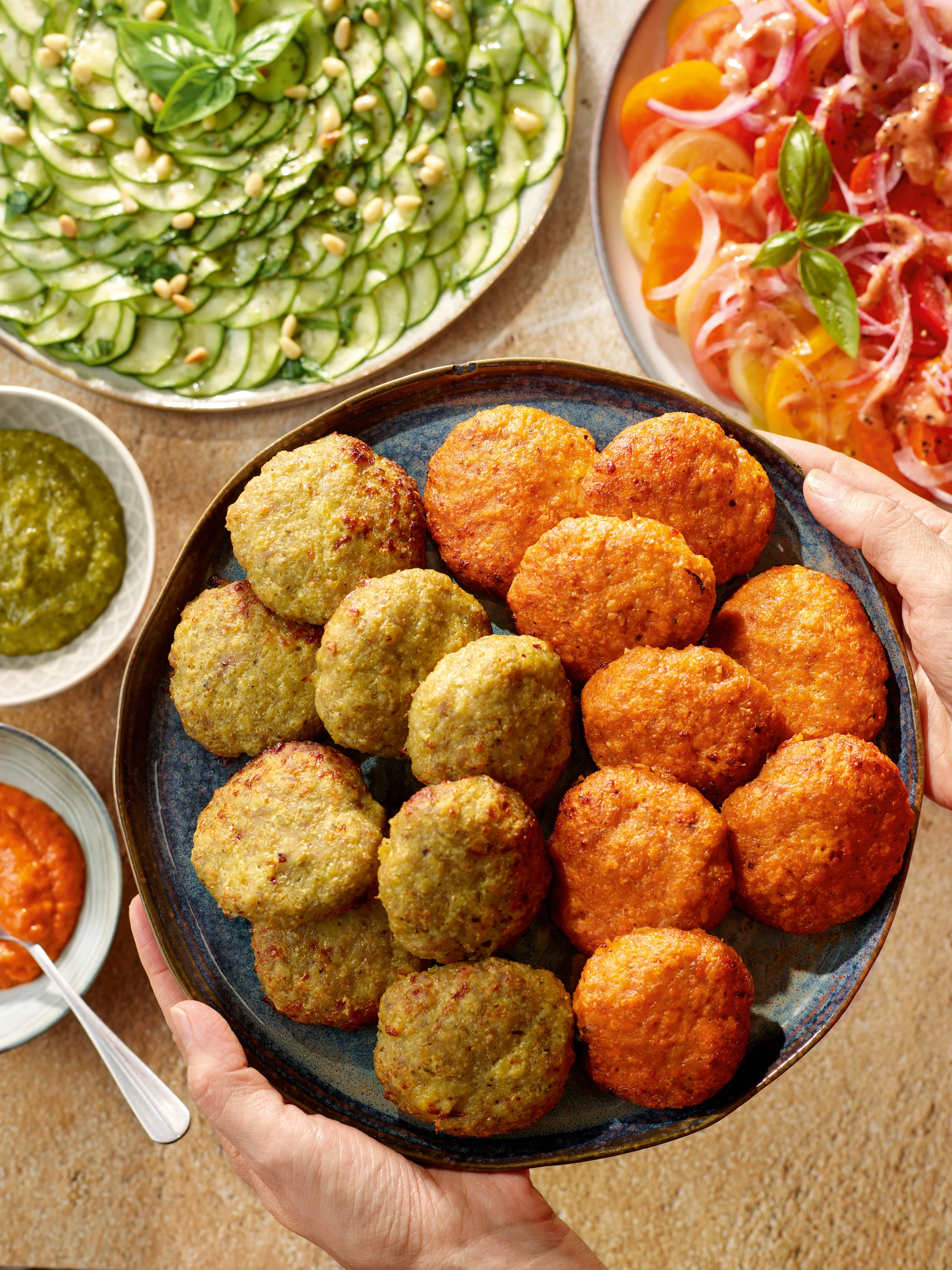 Pesto-Hühnerlaibchen