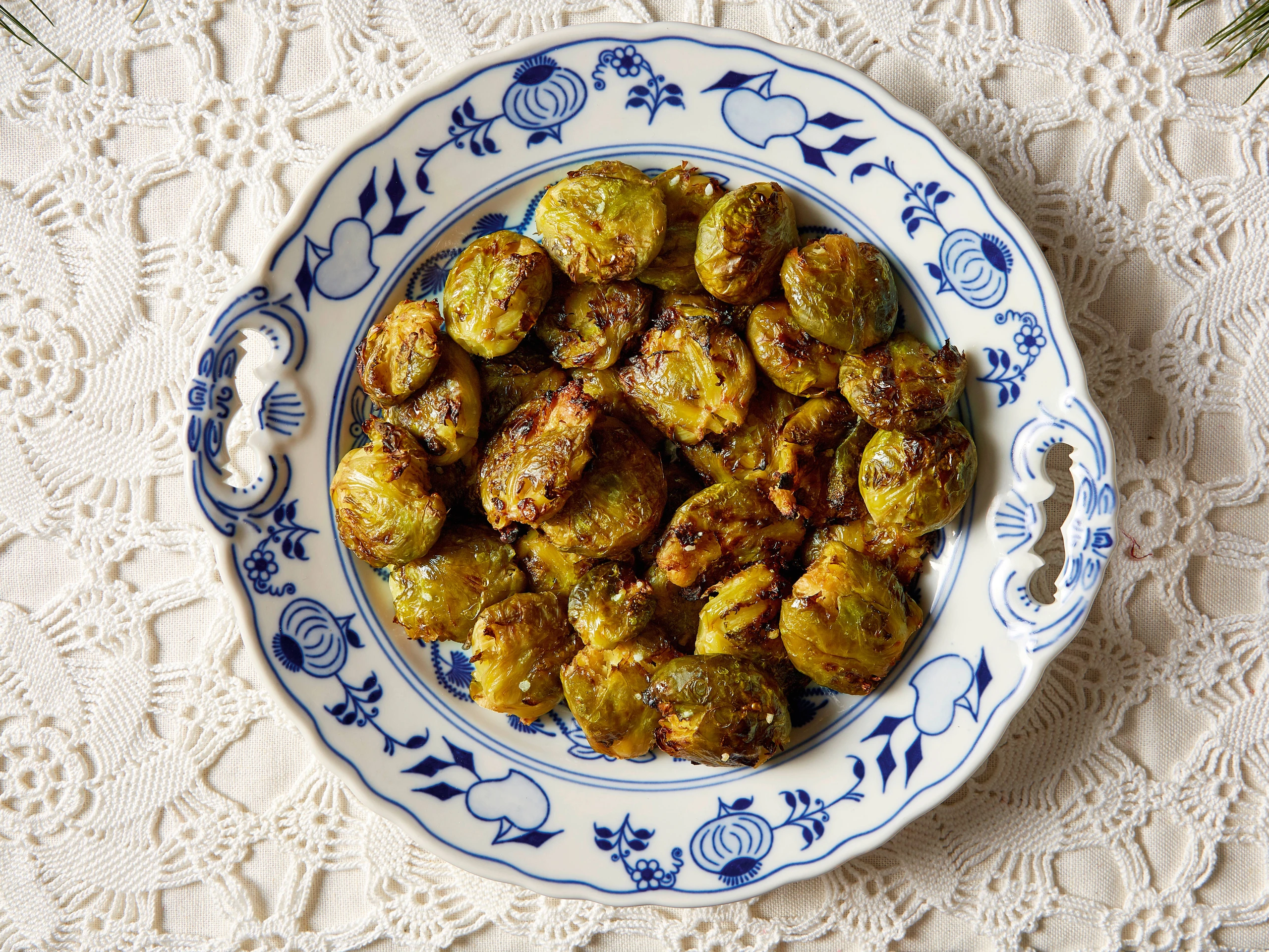 Knusprige Kohlsprossen