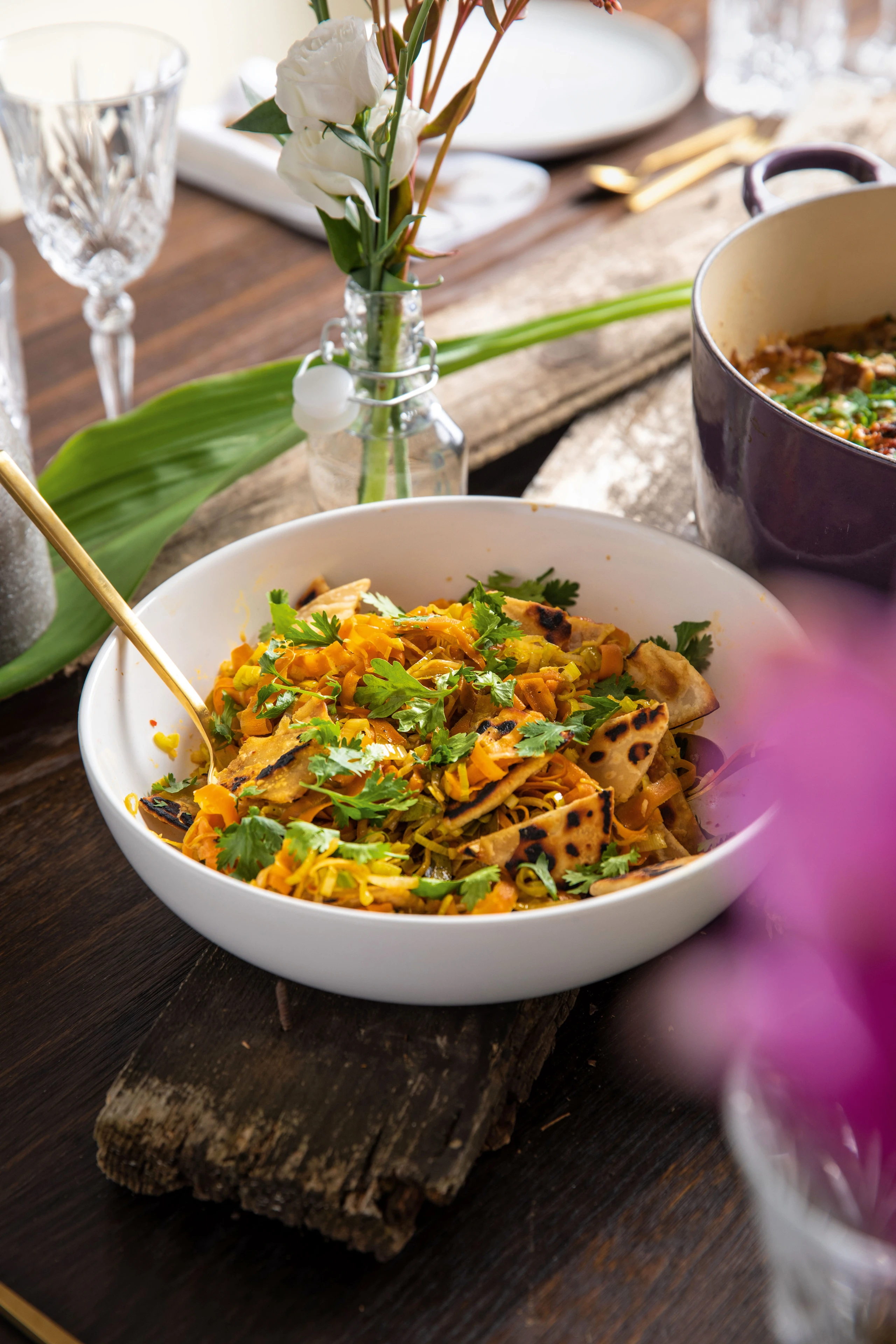 Kottu Roti – gebratener Brotsalat aus Sri Lanka