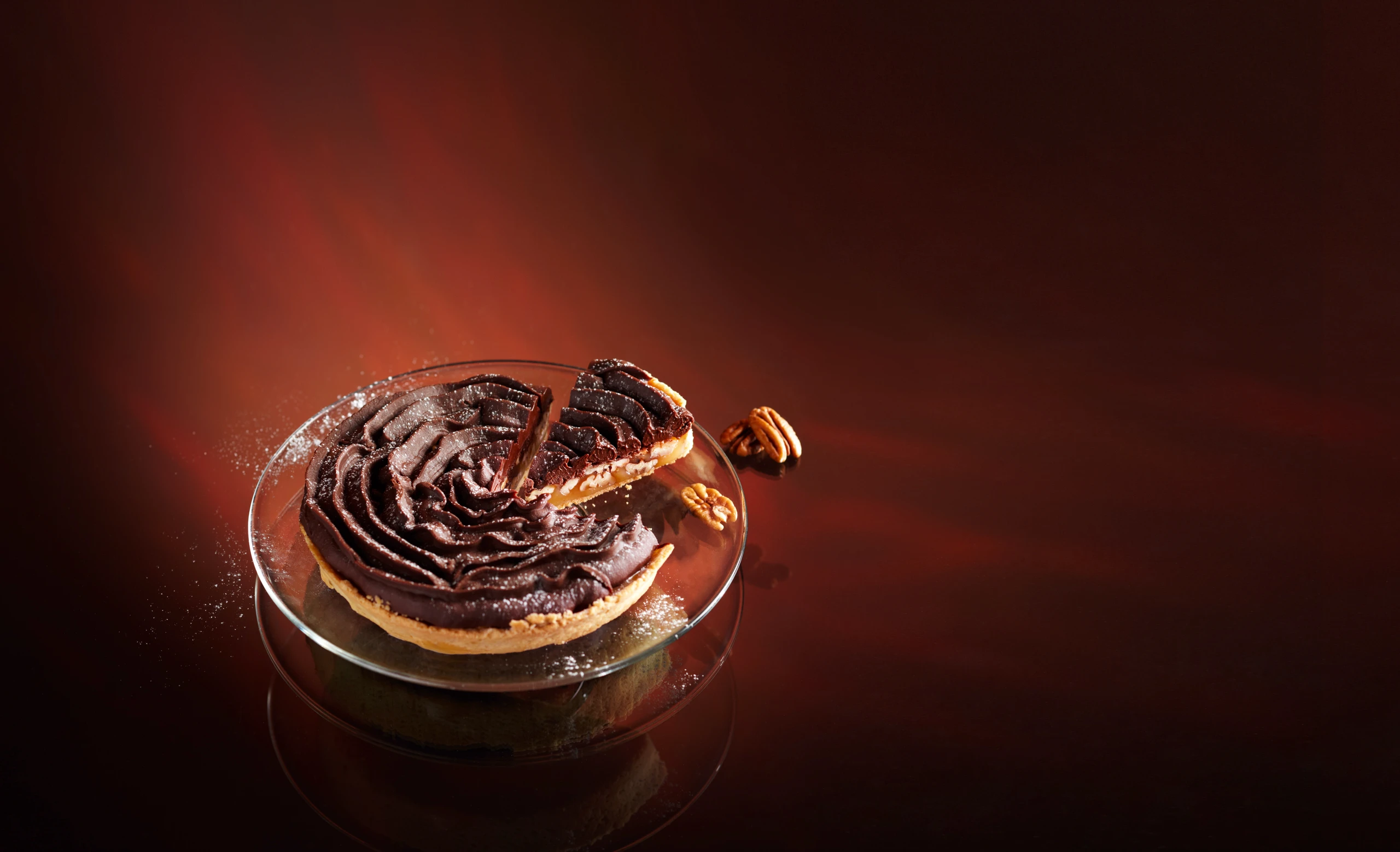 Pecannuss-Karamell-Tarte