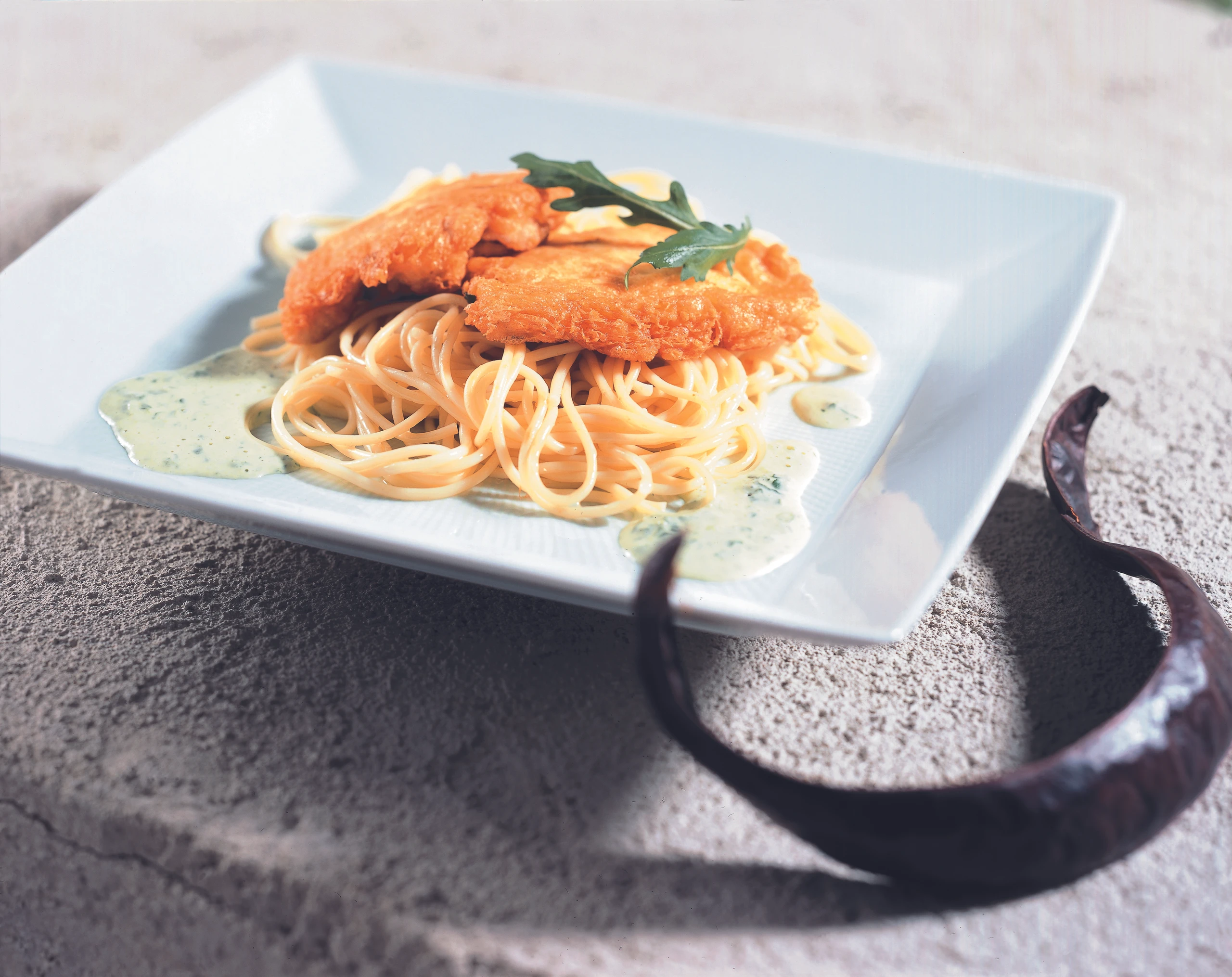 Puten-Piccata mit Rucolasauce