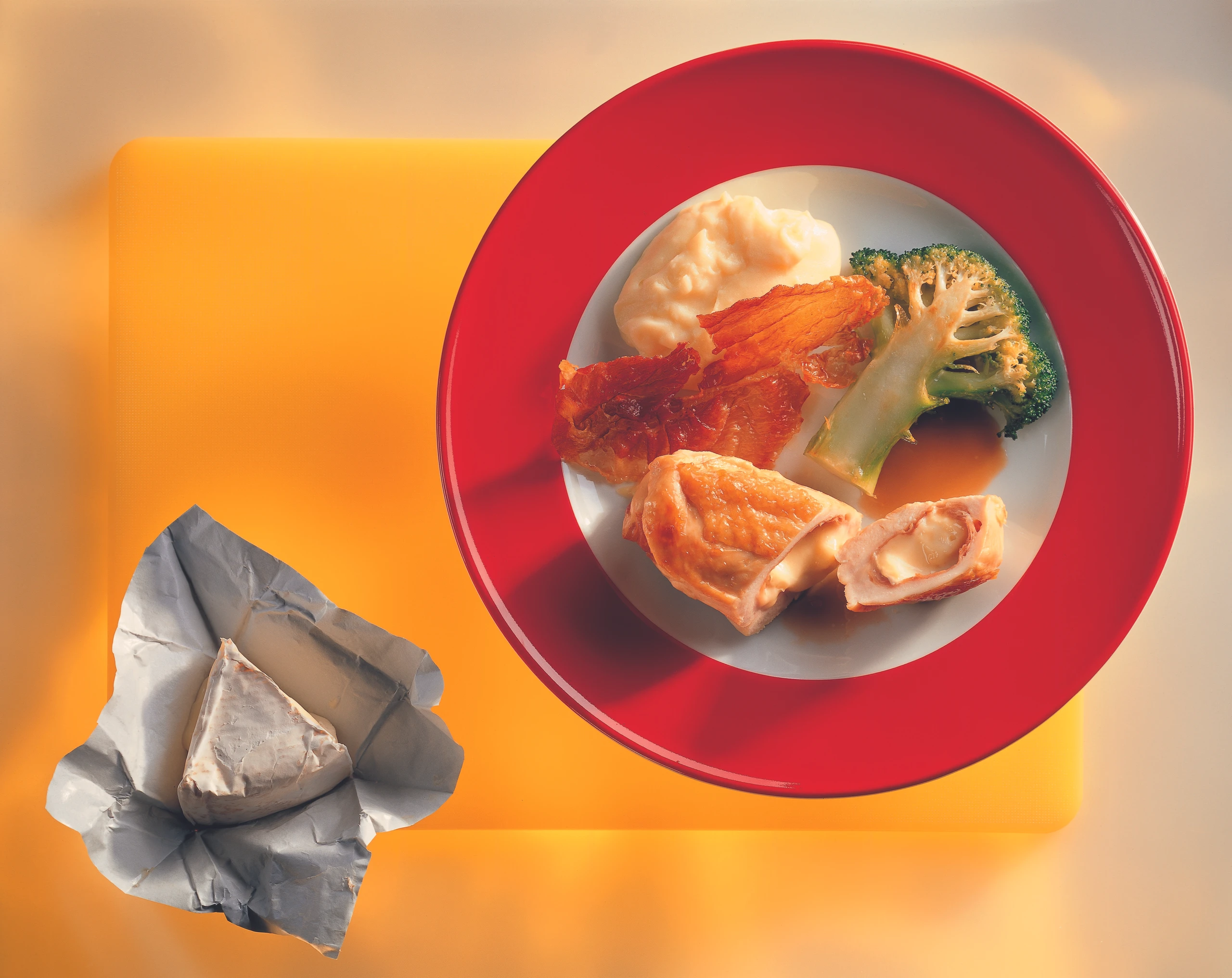 Hühnerbrust mit Parmaschinken und Camembertfülle