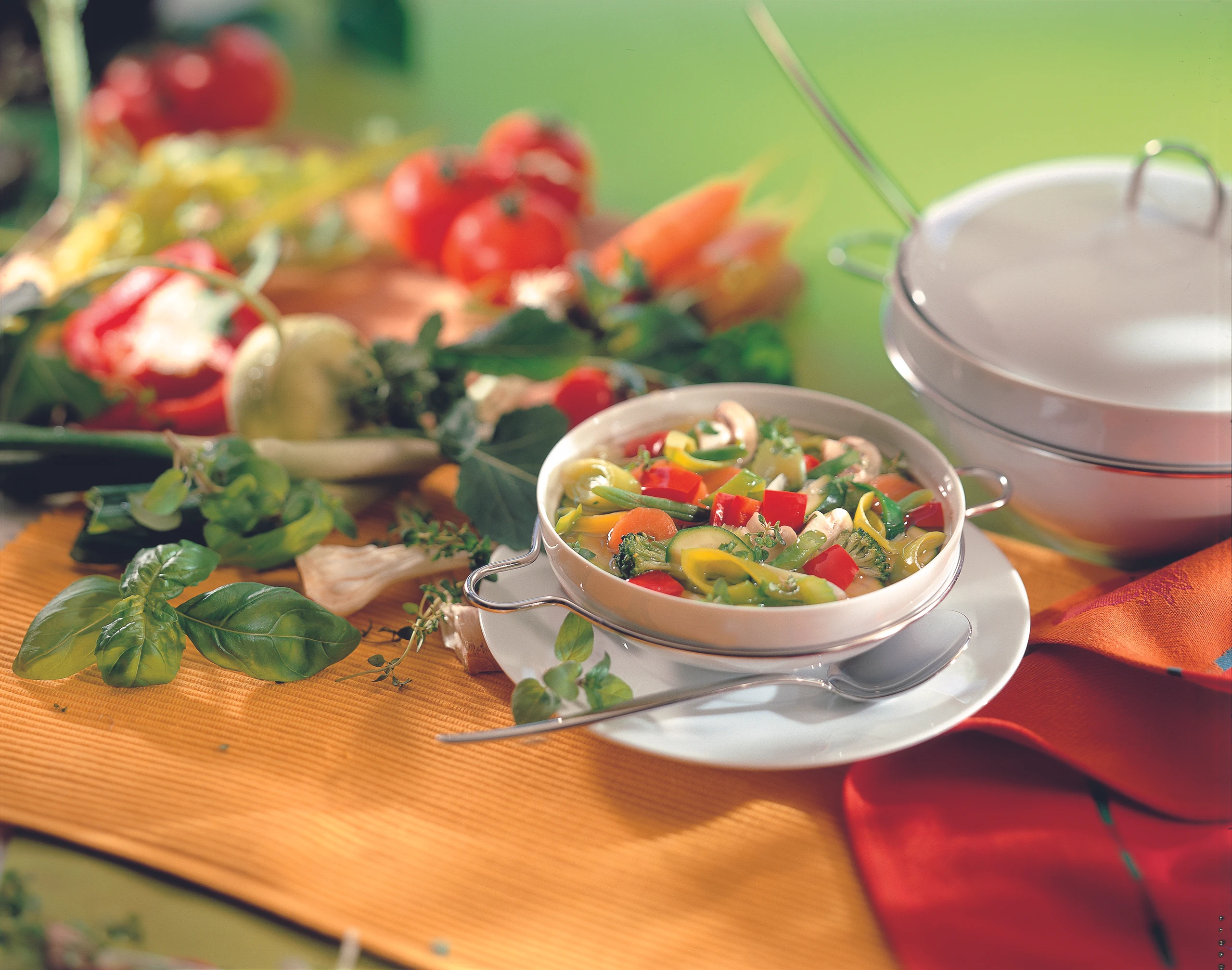 Wunderbare Gemüsesuppe