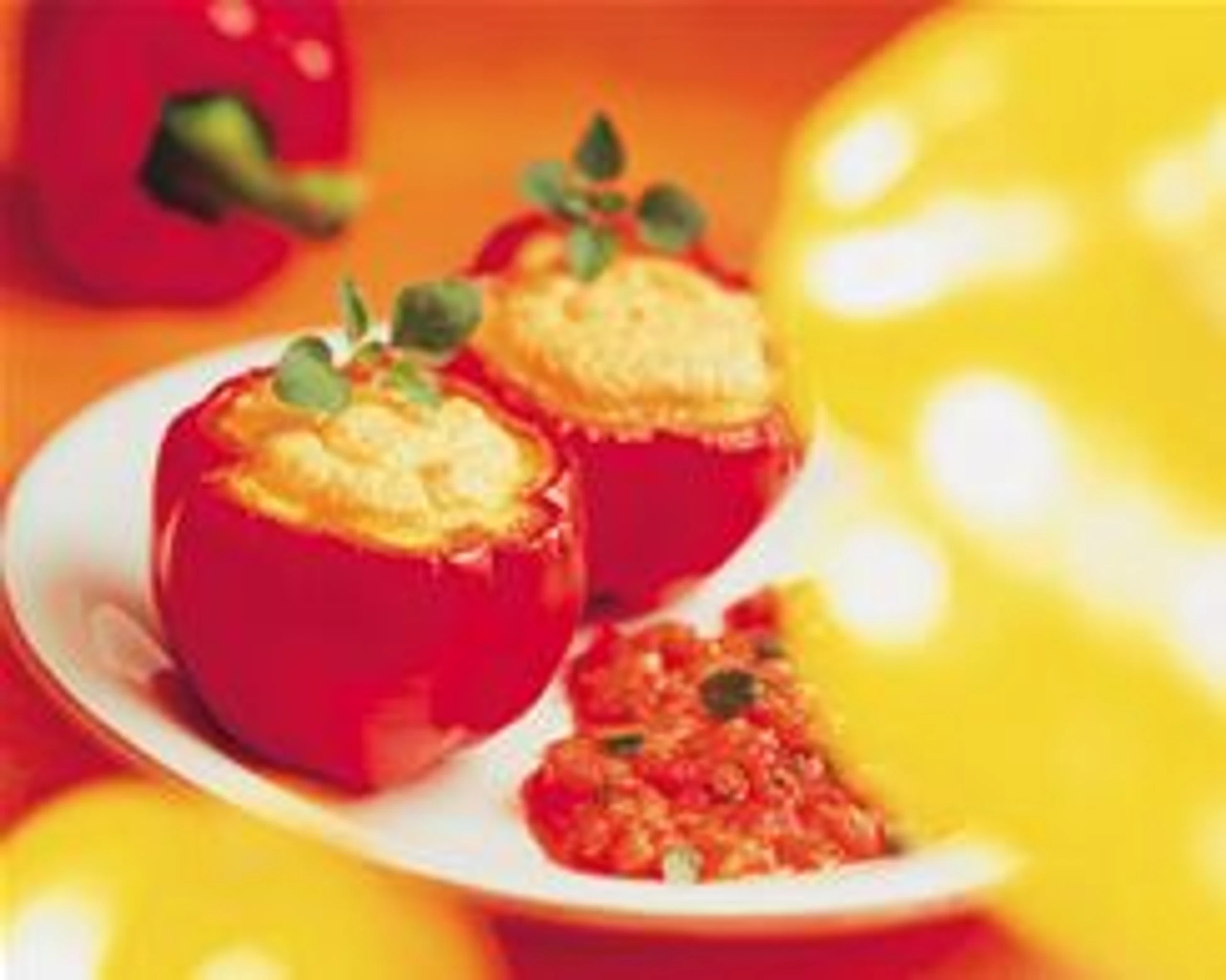 Schafkäse-Paprika mit Paradeissauce