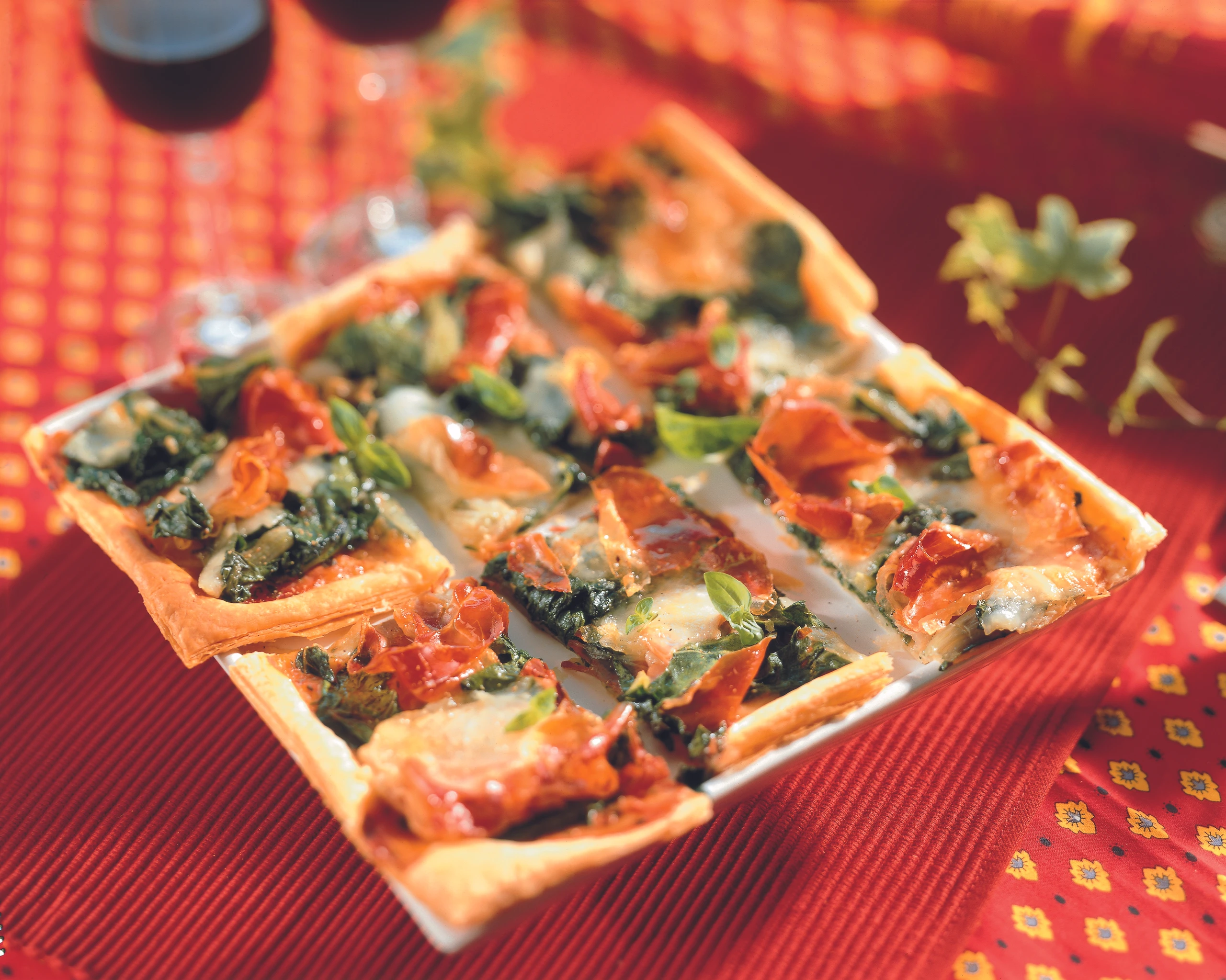 Mangoldschnitten mit Prosciutto