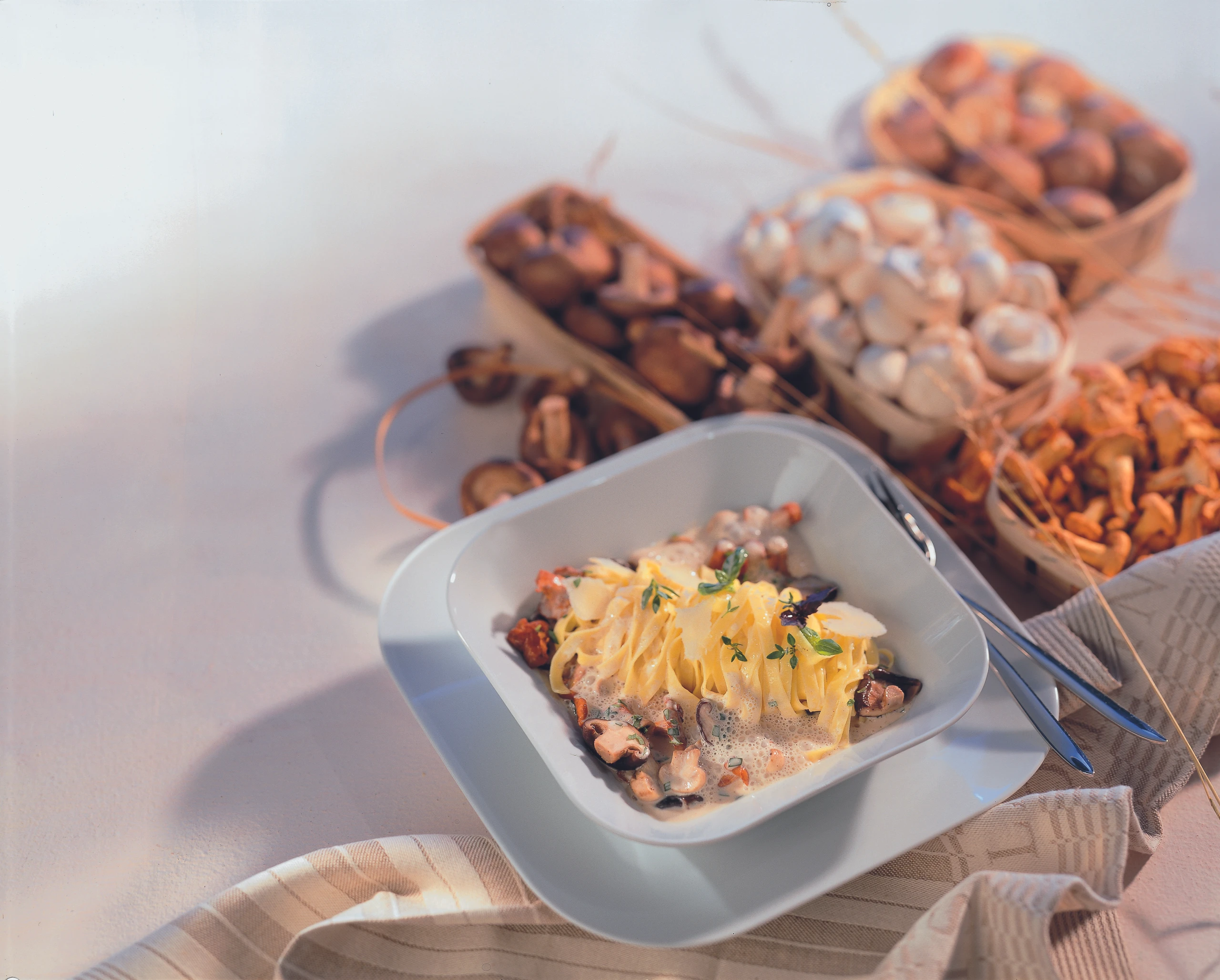 Tagliatelle mit Schwammerlsauce