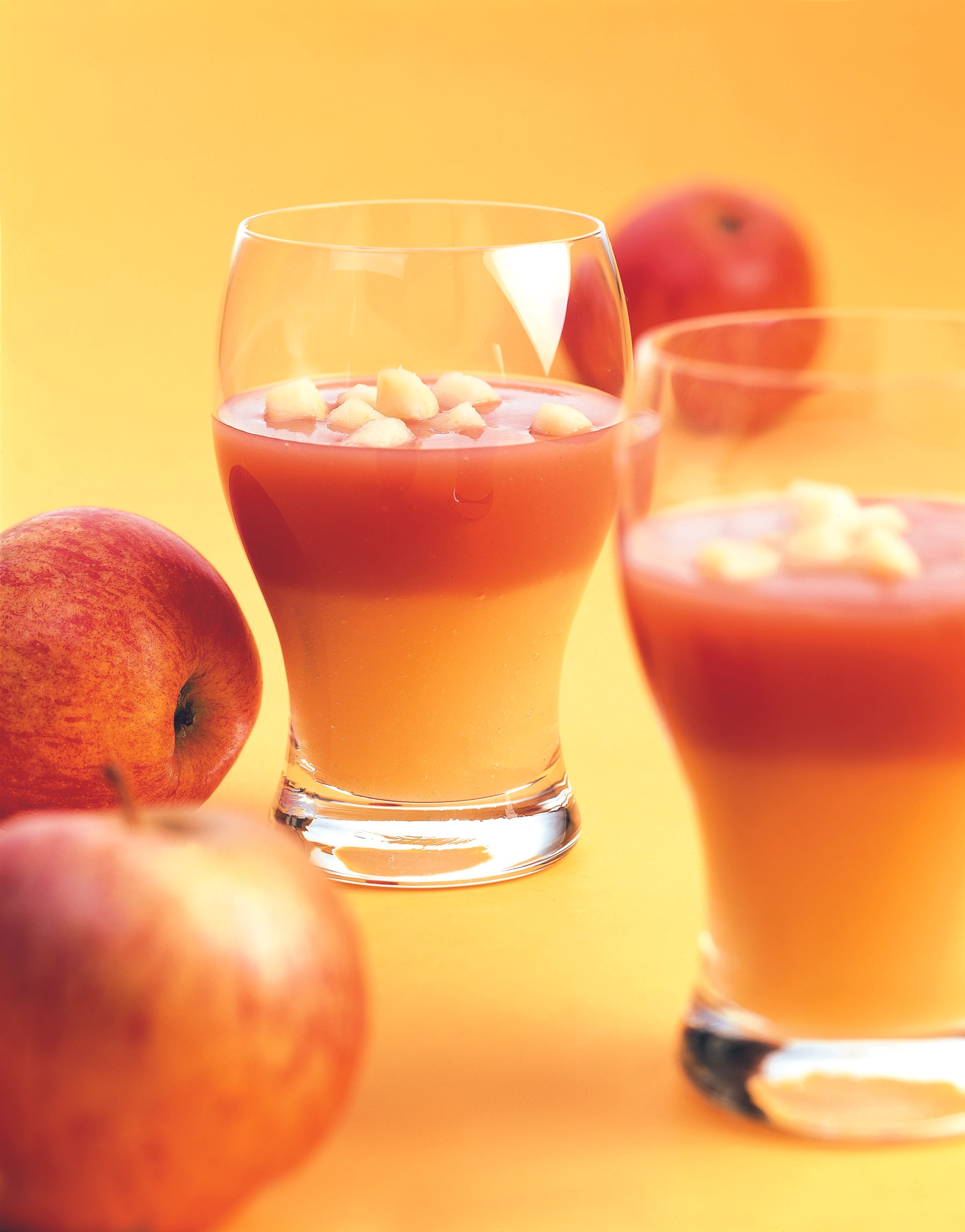 Zweifärbiges Apfelmus