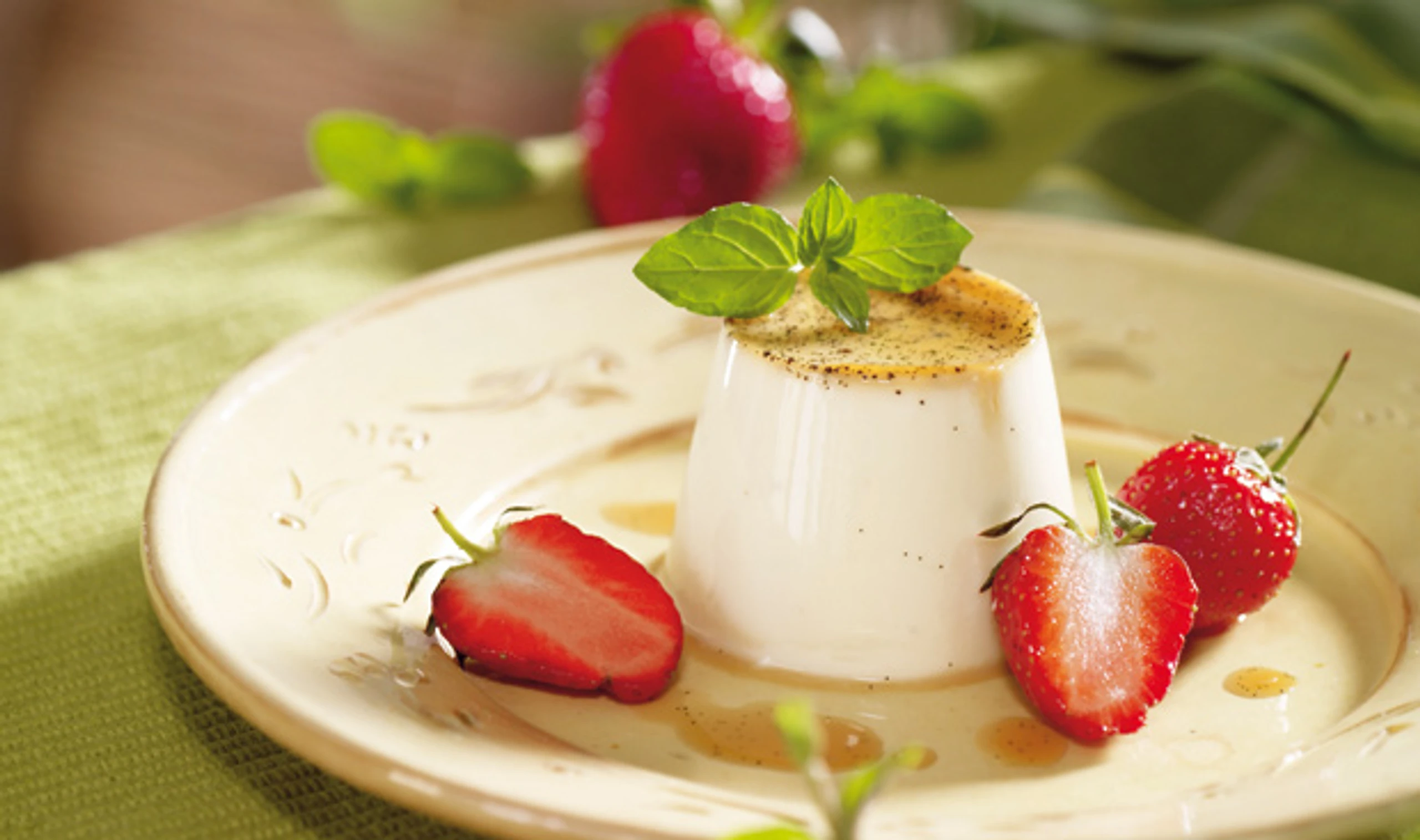 Klassische Panna cotta