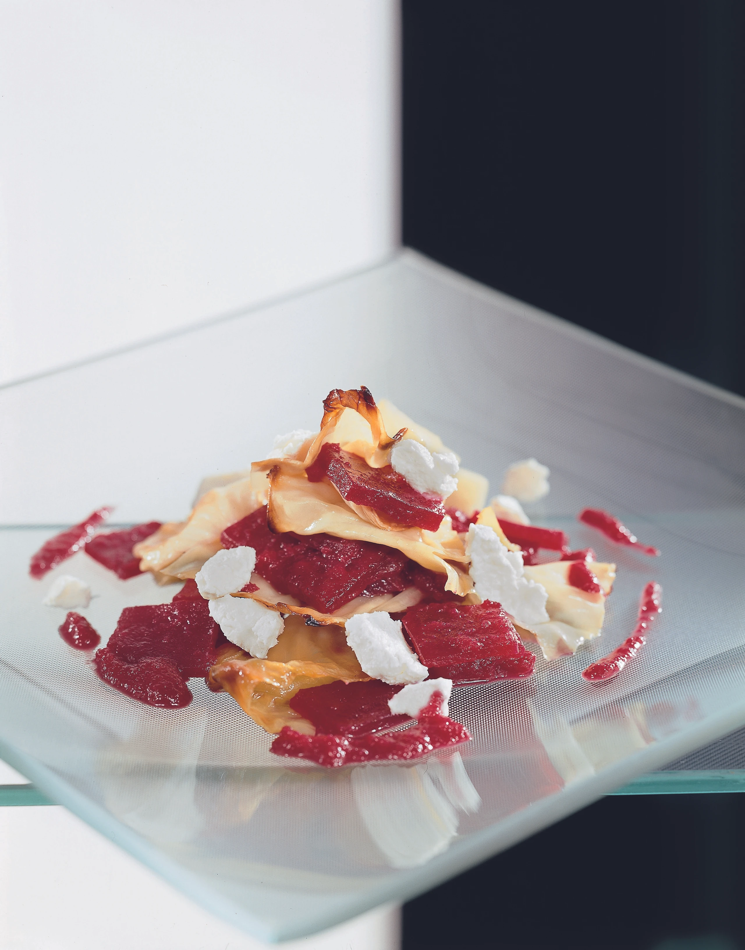 Low-Carb-Fleckerl aus Kraut und Roten Rüben