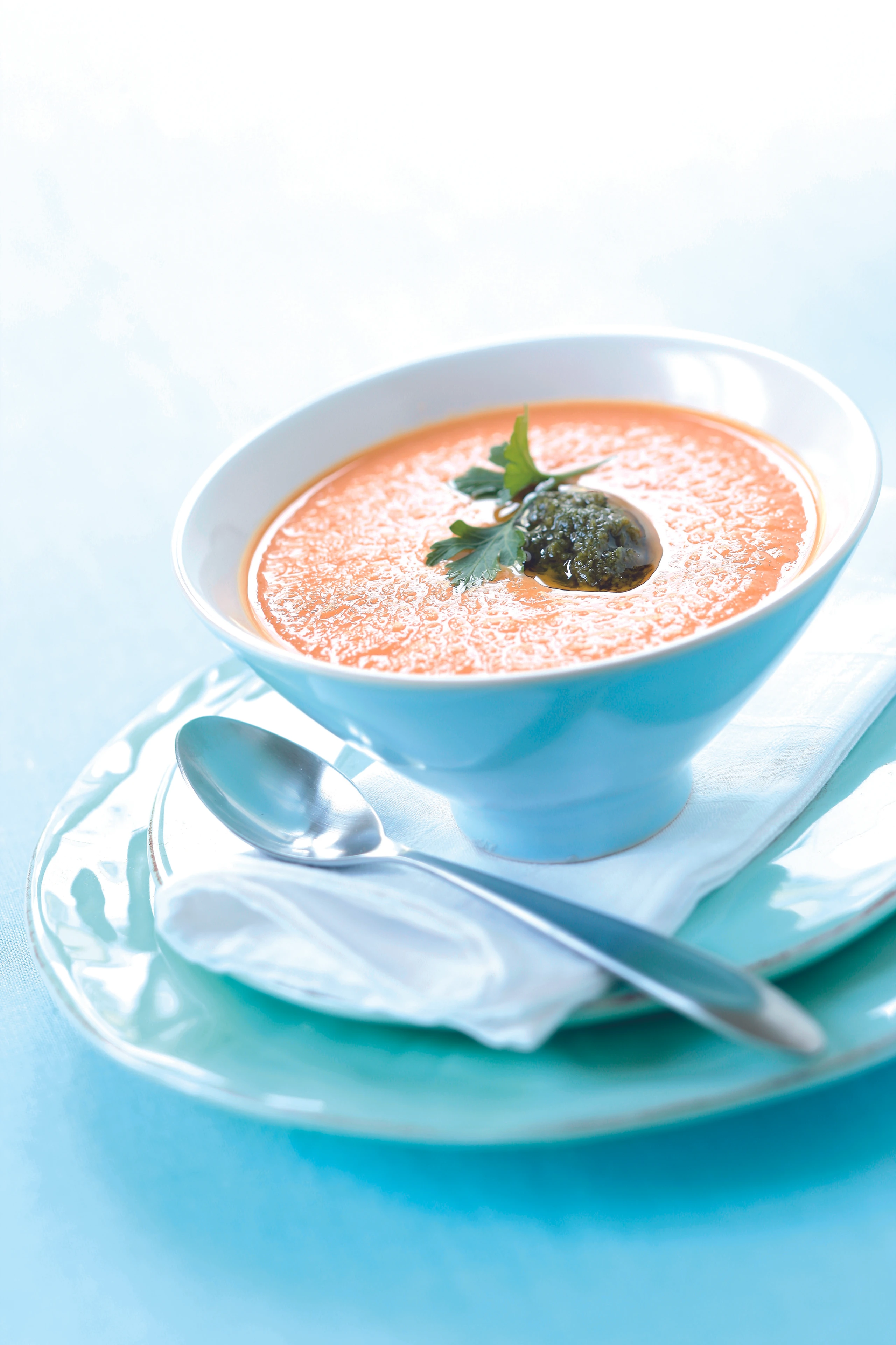 Karotten Suppe mit Ingwer