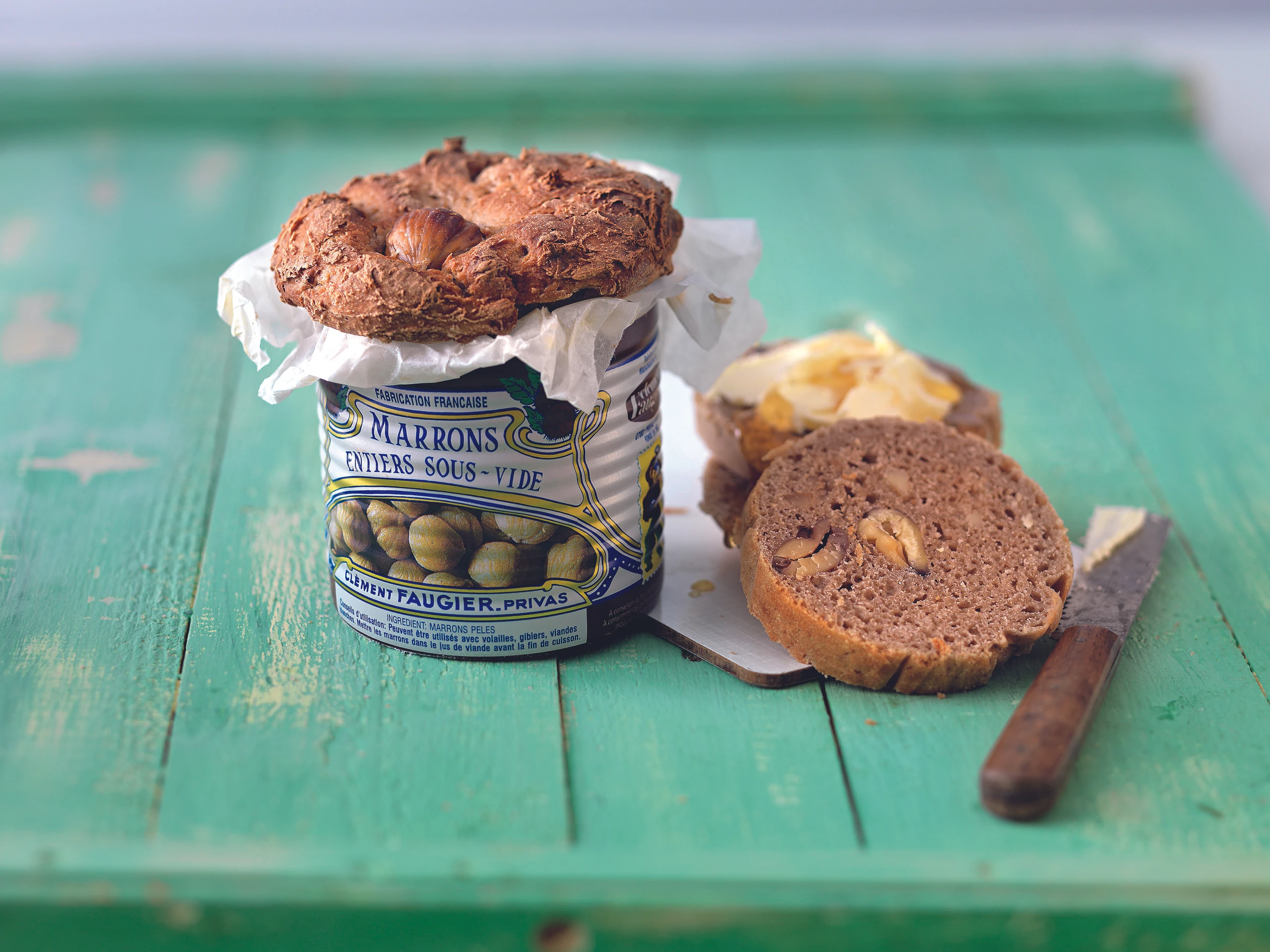 Kastanienbrot aus der Dose