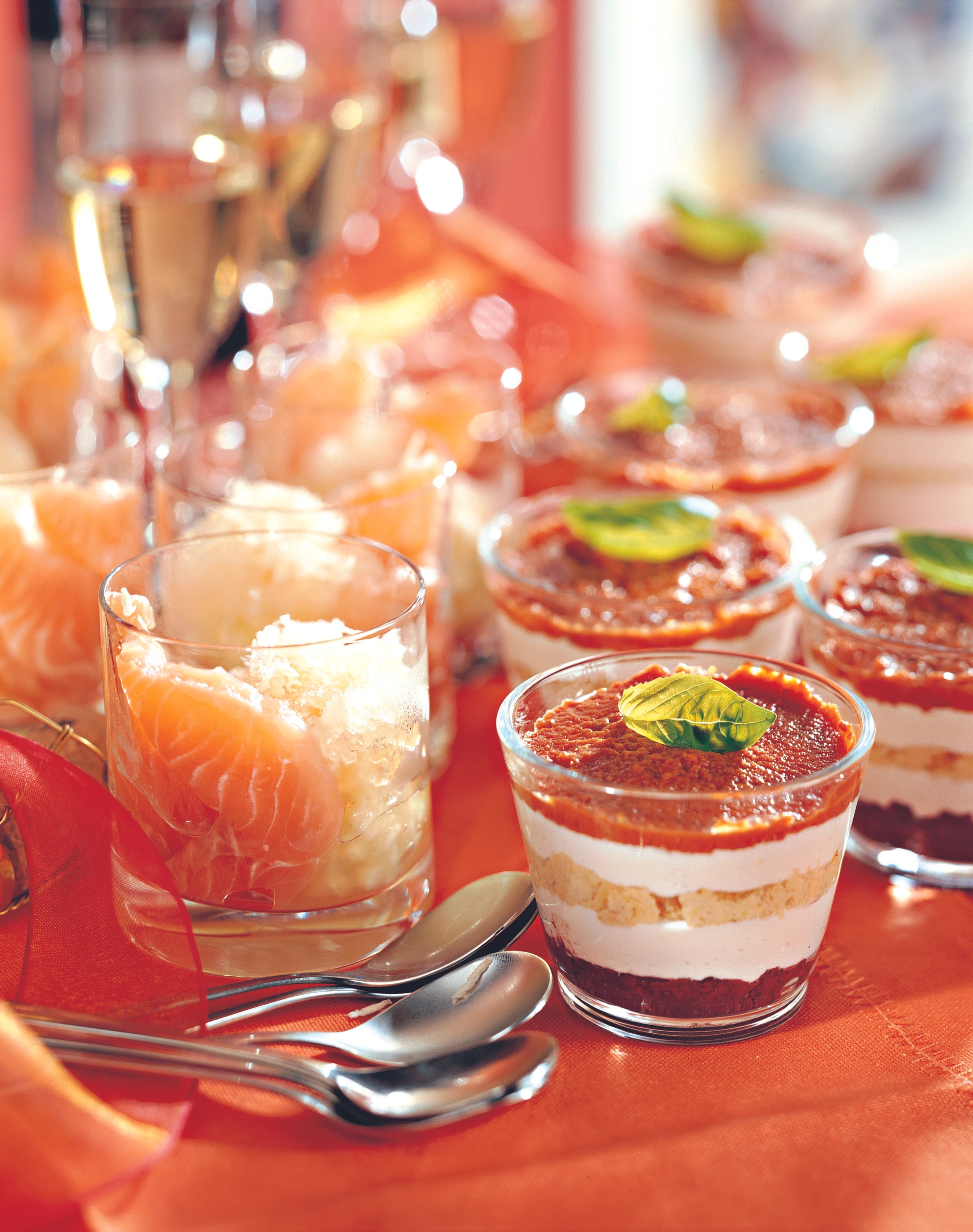 Marinierter Lachs mit grünem Apfel