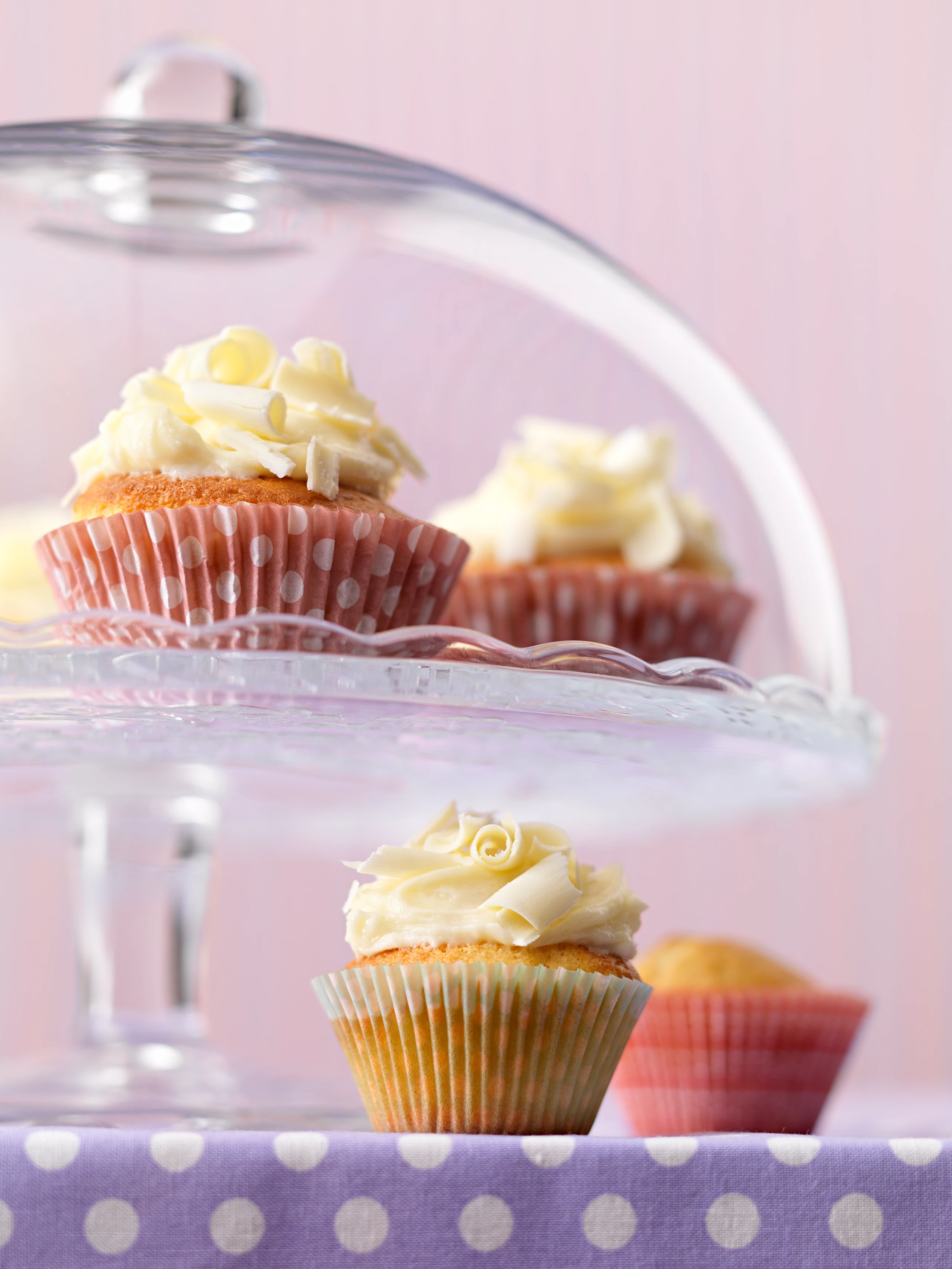 Cupcakes mit weichem Nougatkern