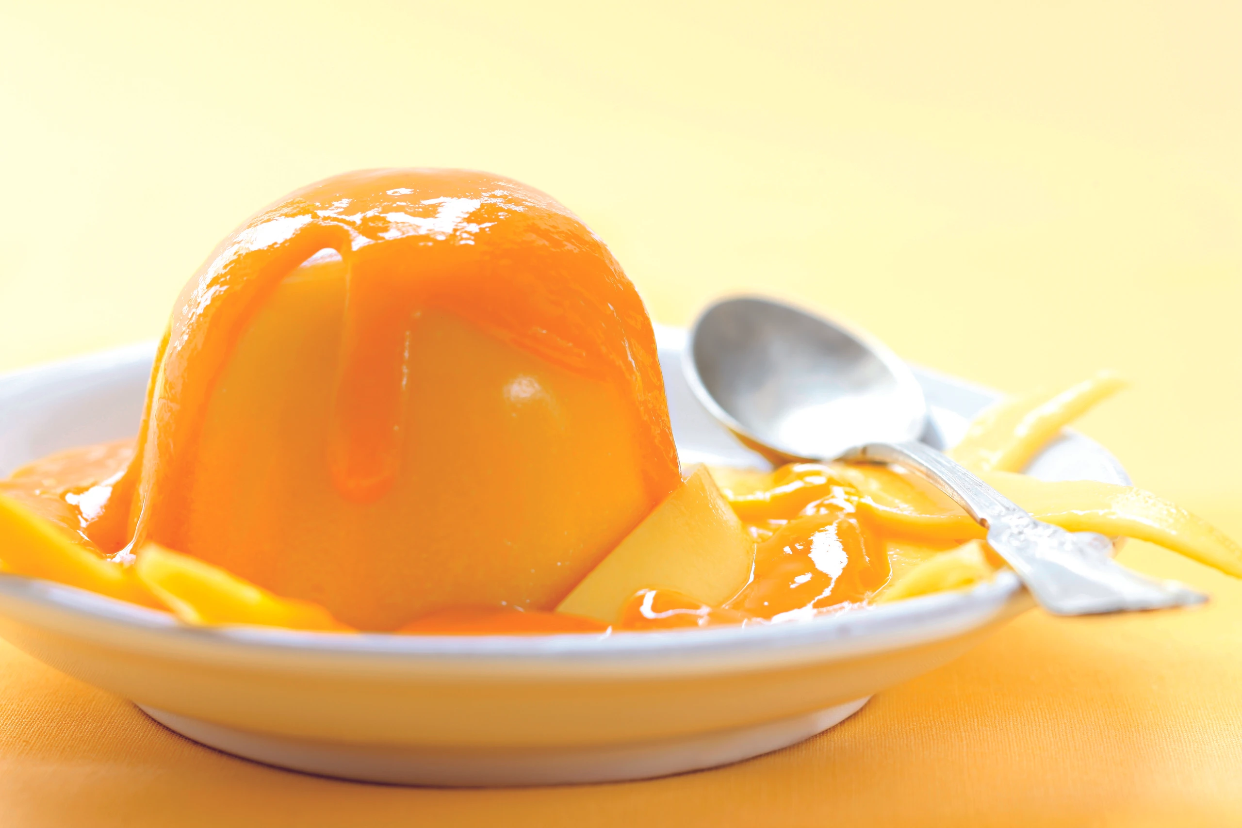 Fünf-Zutaten-Mangopudding