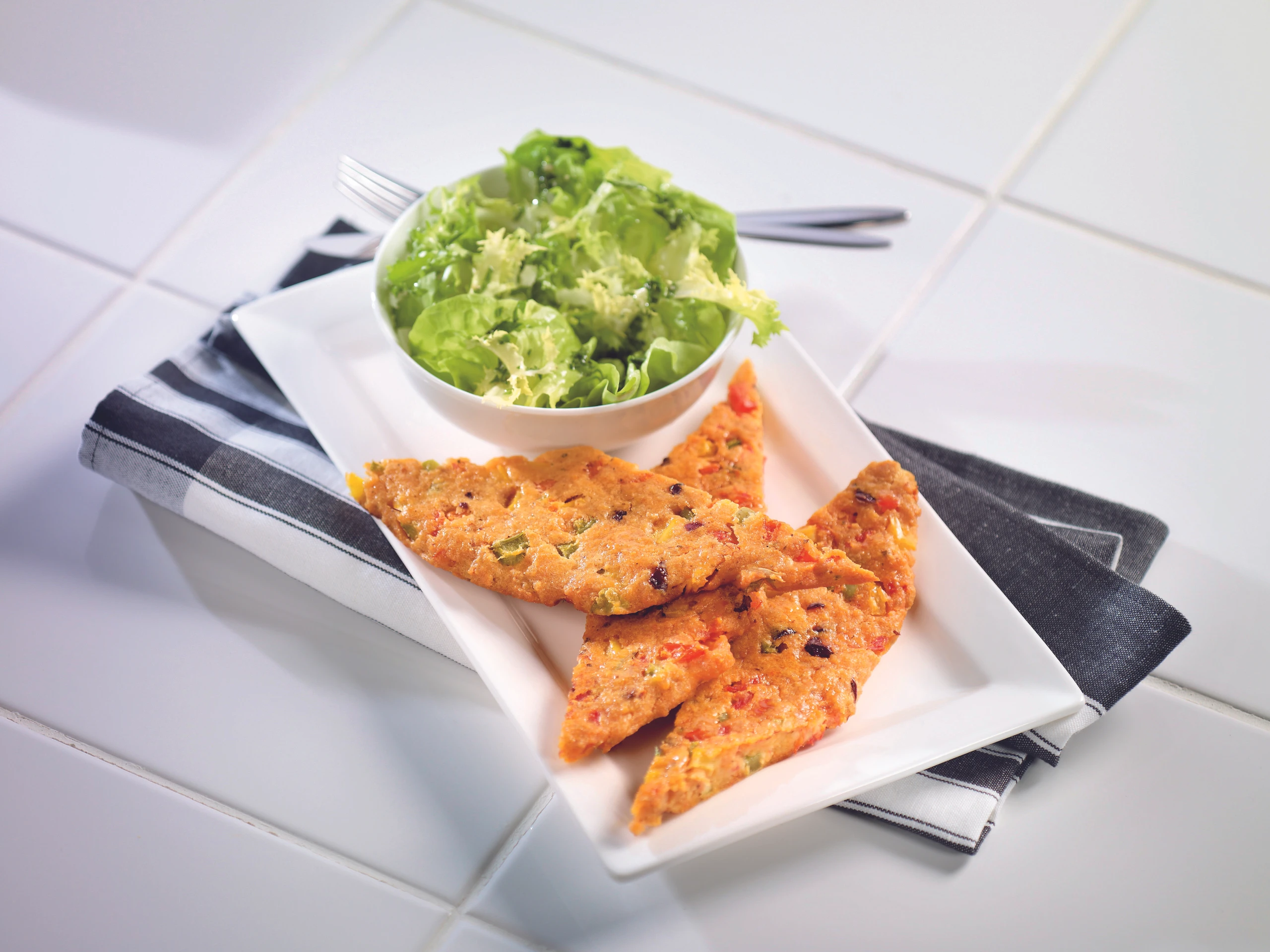 Paprika-Paradeiskuchen