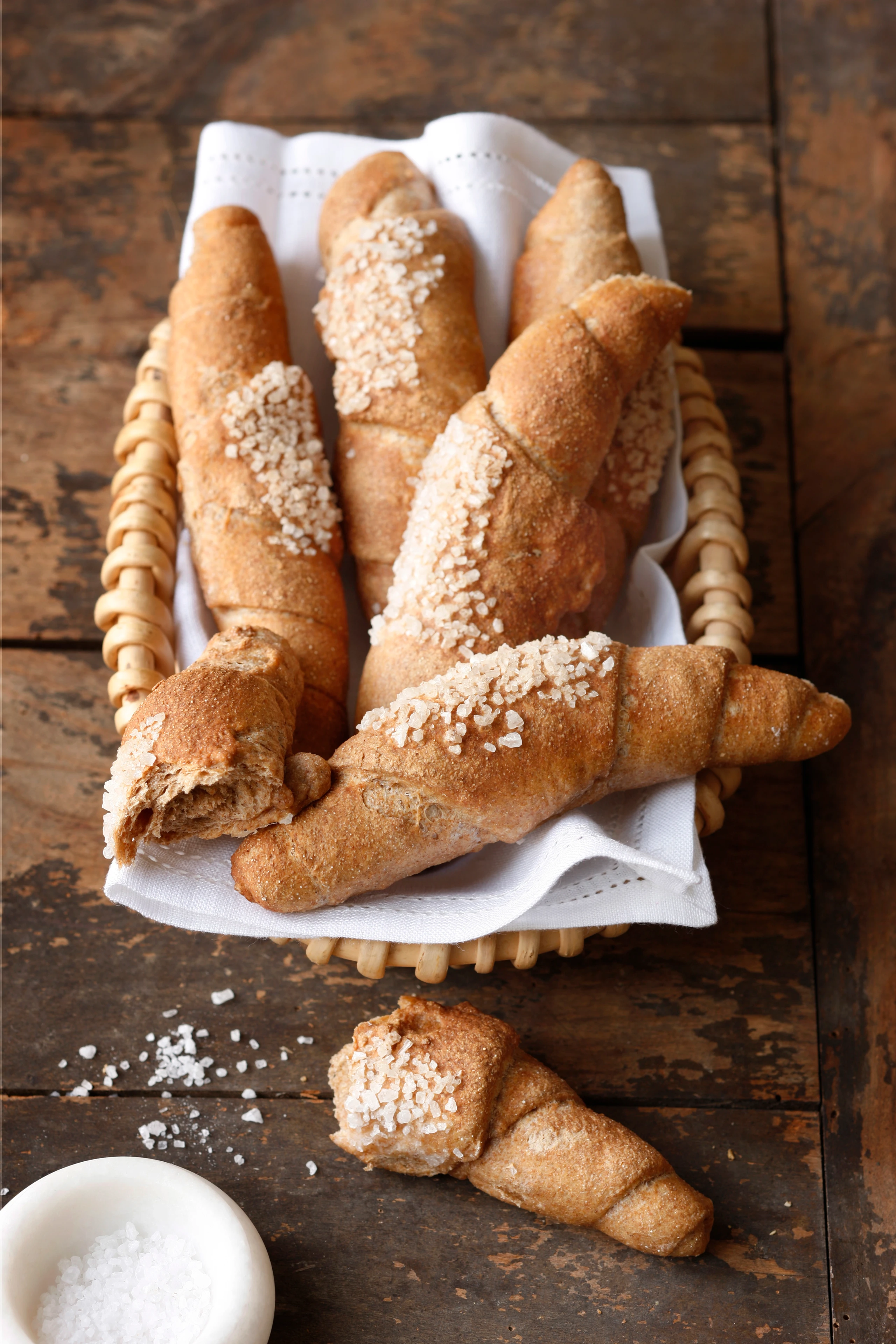 Vollkorn-Salzstangerl