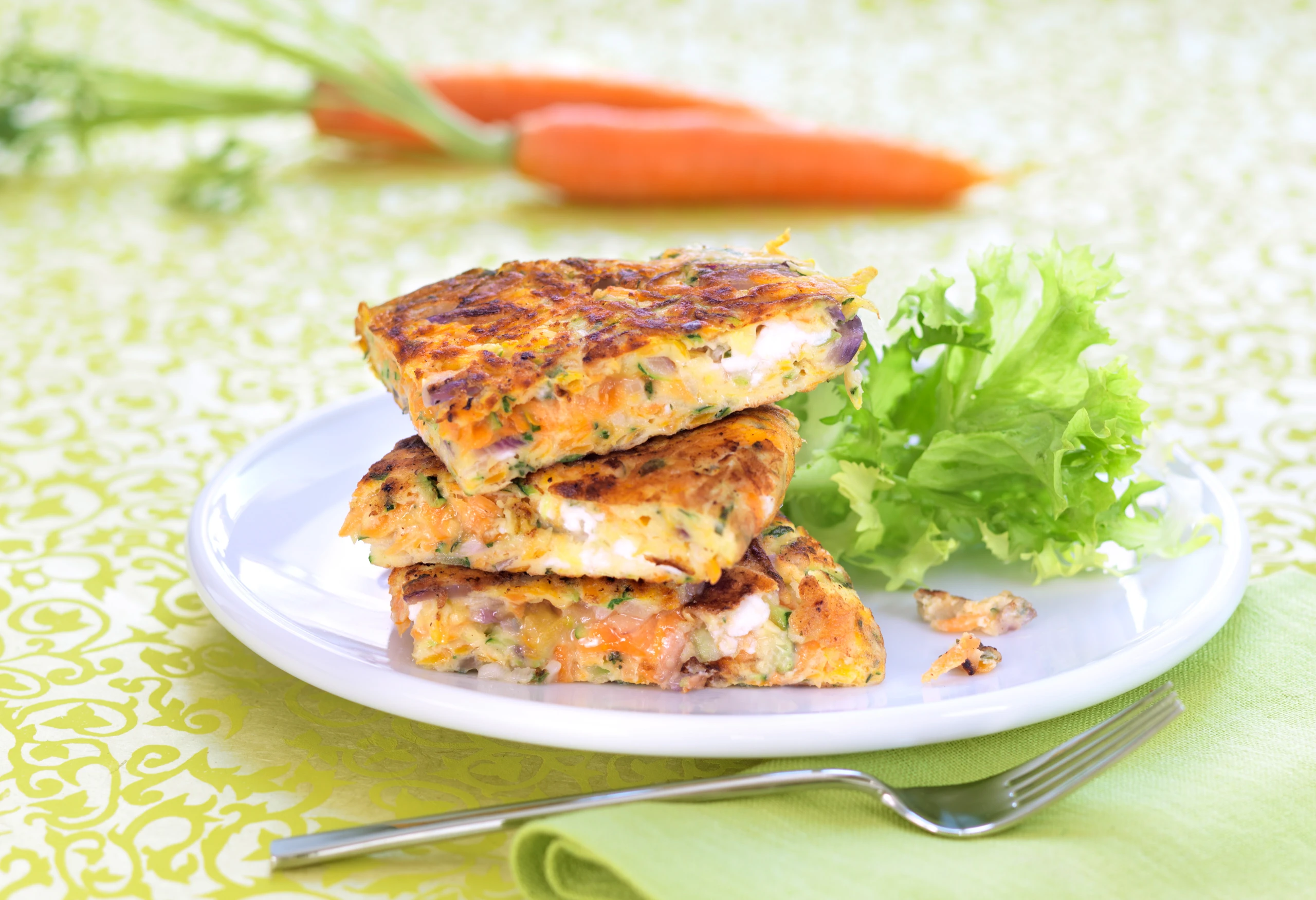 Karotten-Zucchini-Frittata