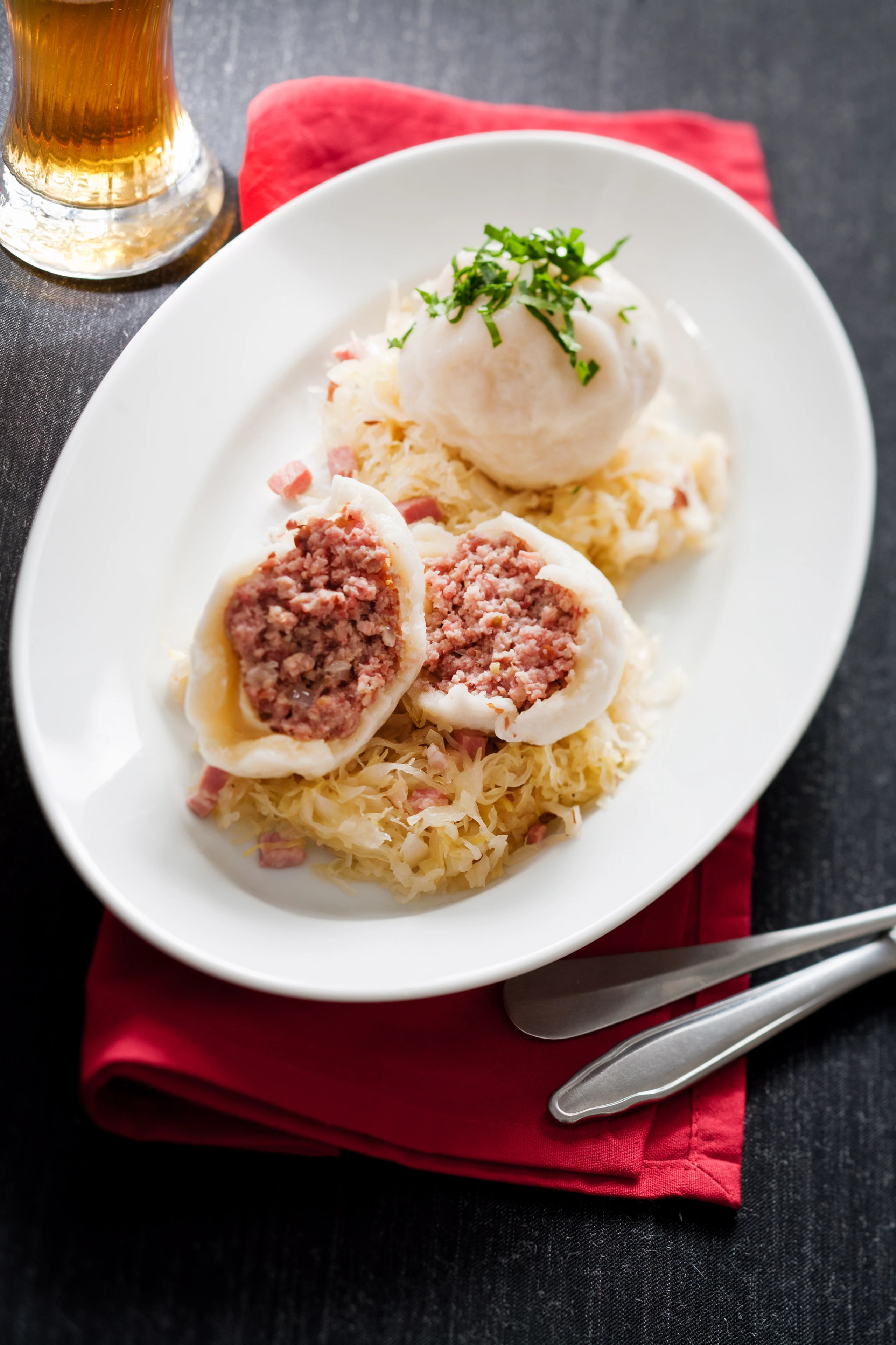 Unsere gschmackigen Hascheeknödel