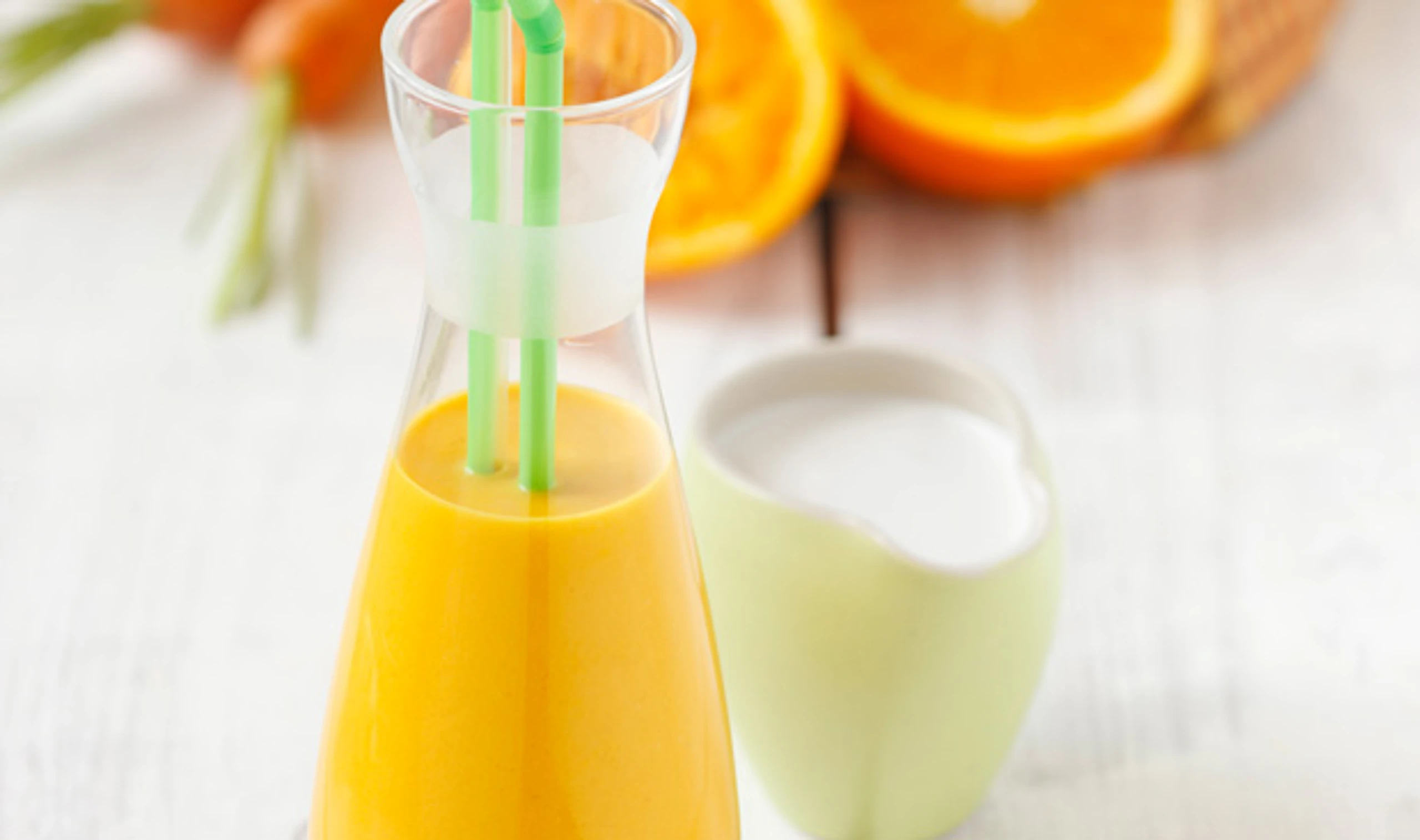 Karotten-Orangen-Smoothie mit Ingwer