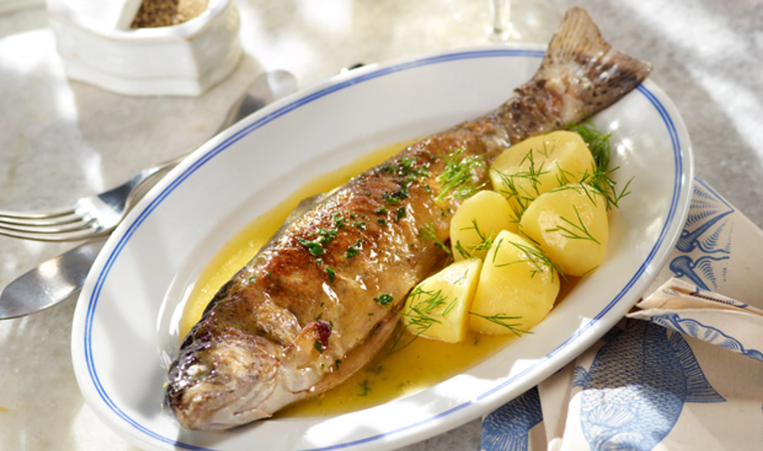 Forelle nach Müllerin Art