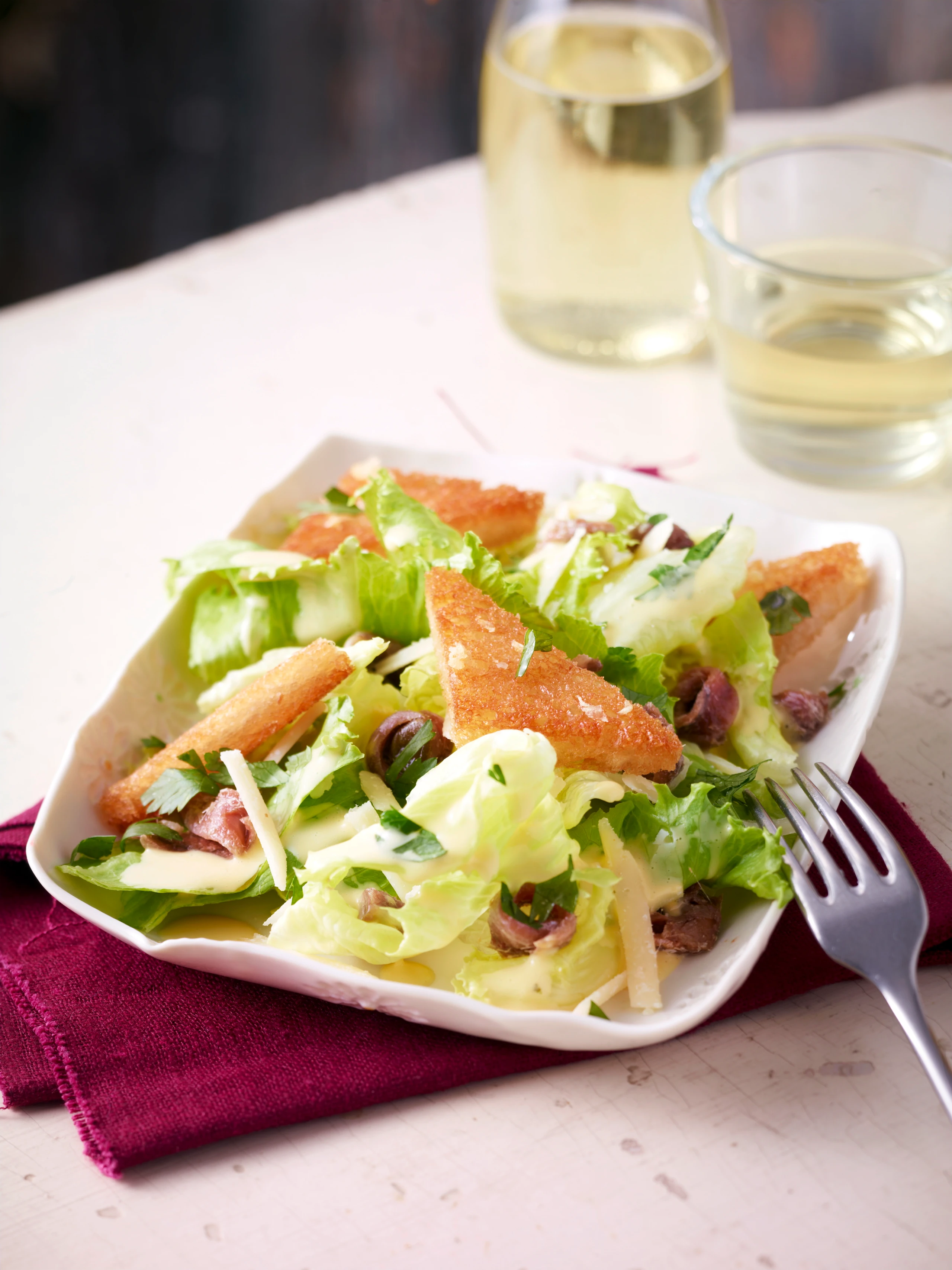 Klassischer Salat Cäsar