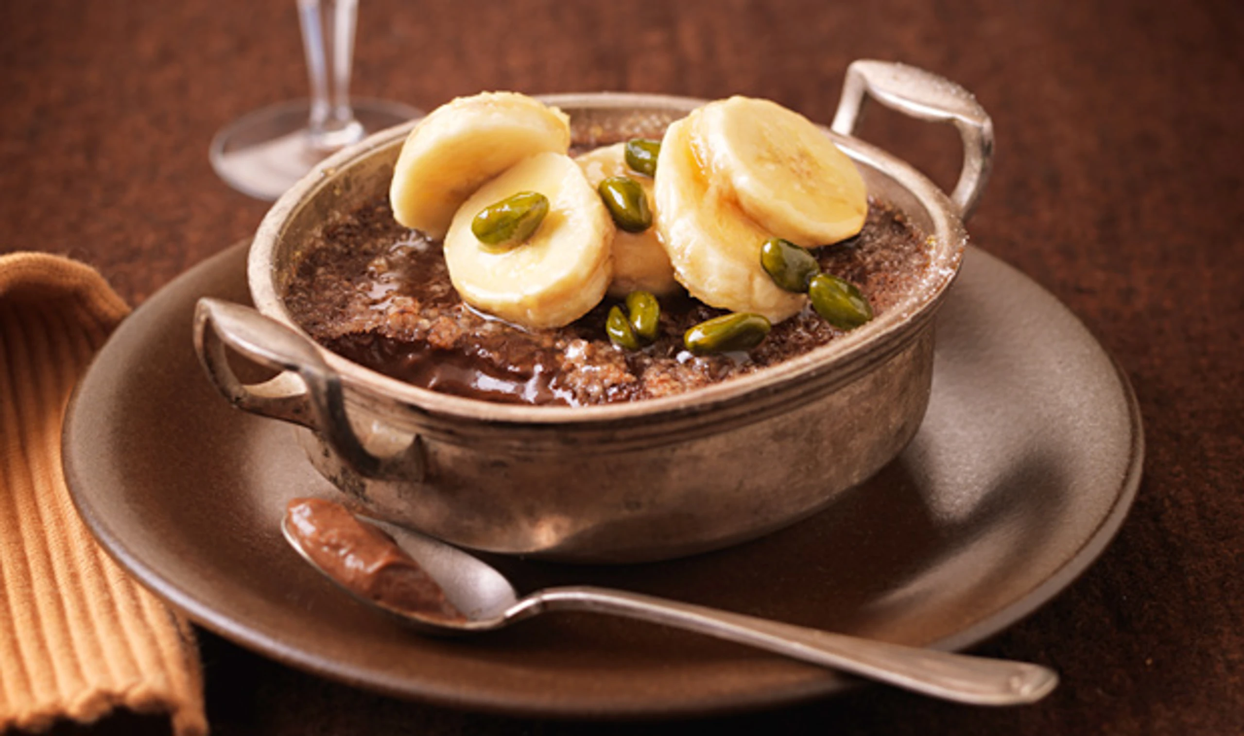 Schokolade-Crème-brûlée