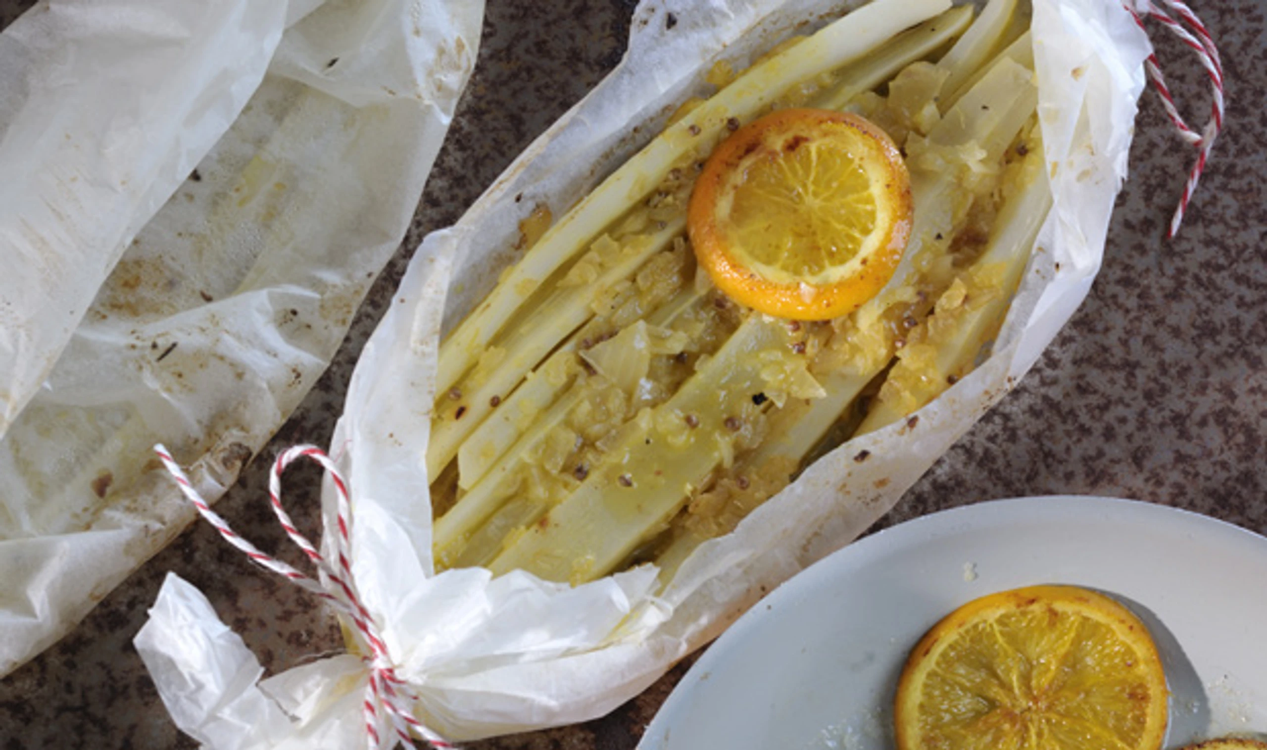 Schwarzwurzeln im Päckchen