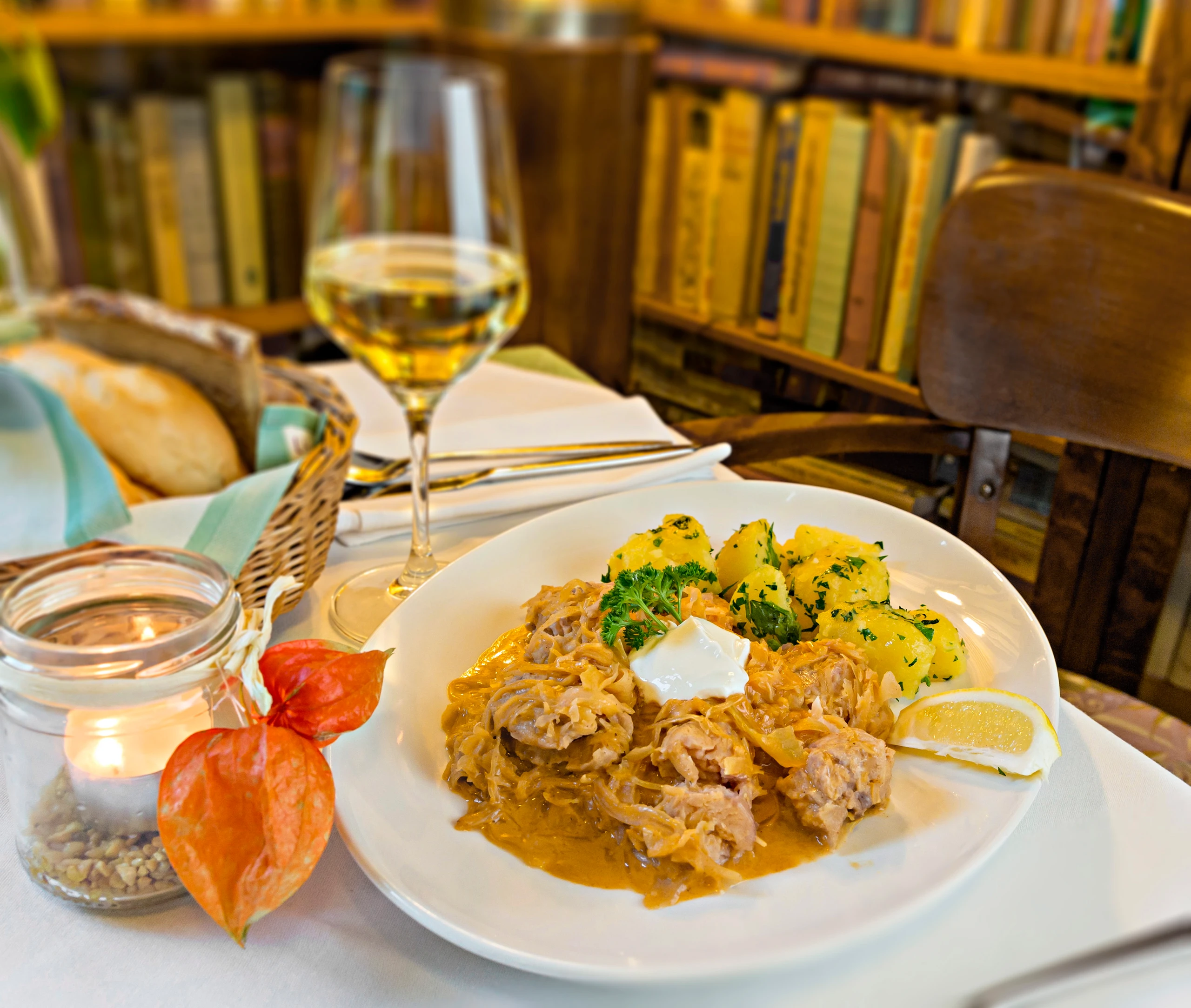 Szegediner Gulasch vom Wels